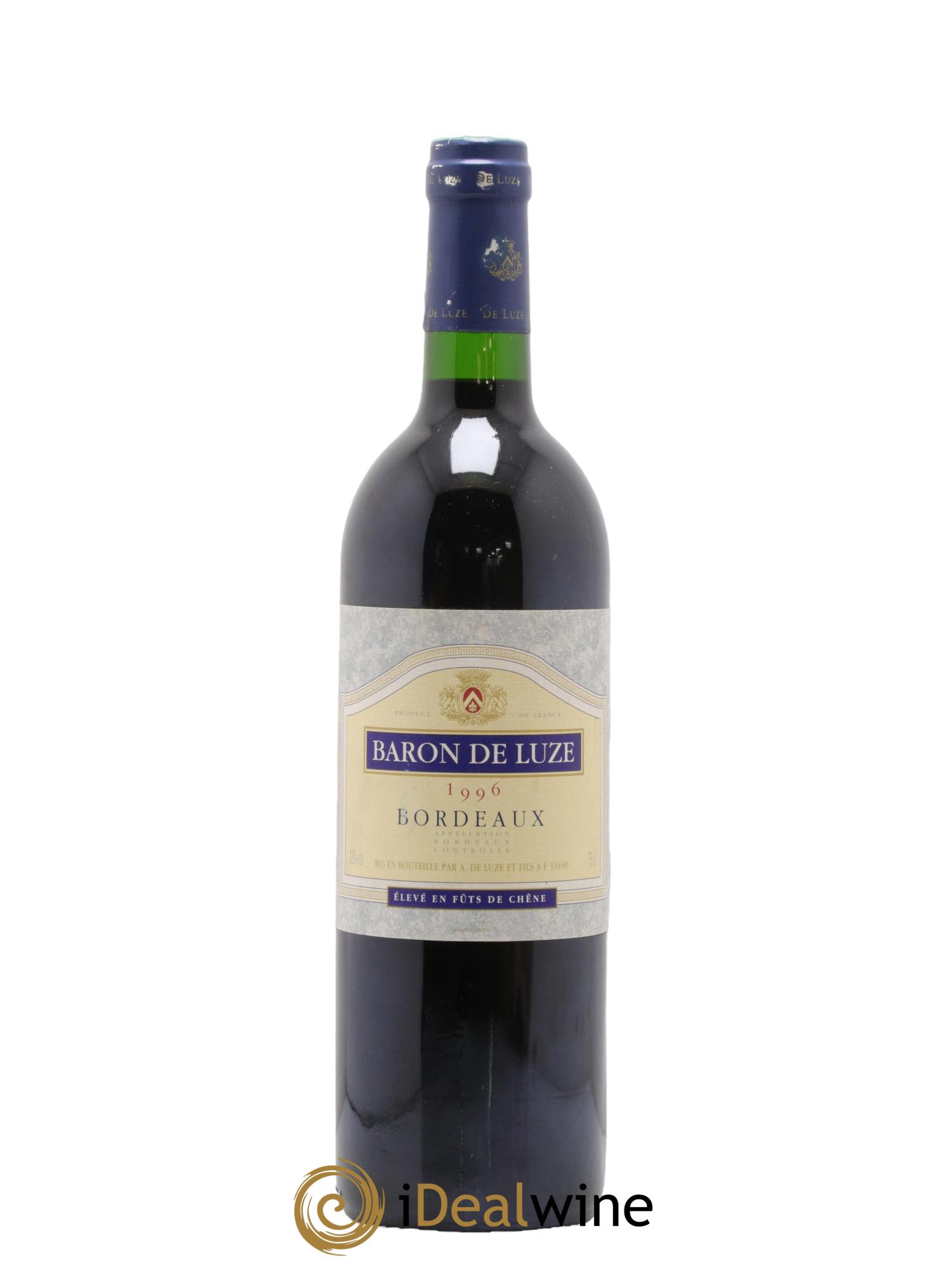 Bordeaux Baron De Luze 1996 - Lot de 1 bouteille - 0