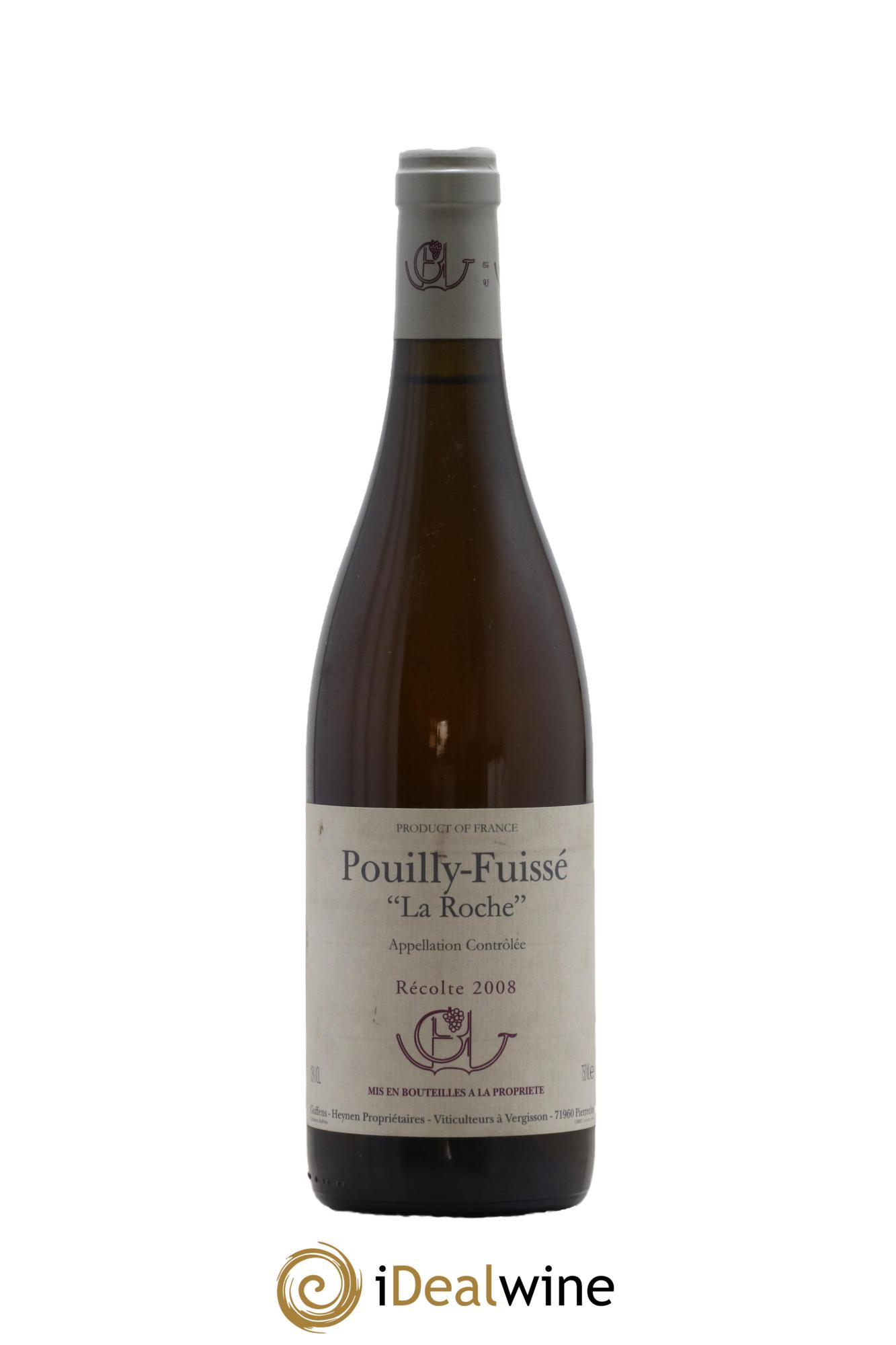 Pouilly-Fuissé La Roche Guffens-Heynen 2008 - Lot de 1 bouteille - 0