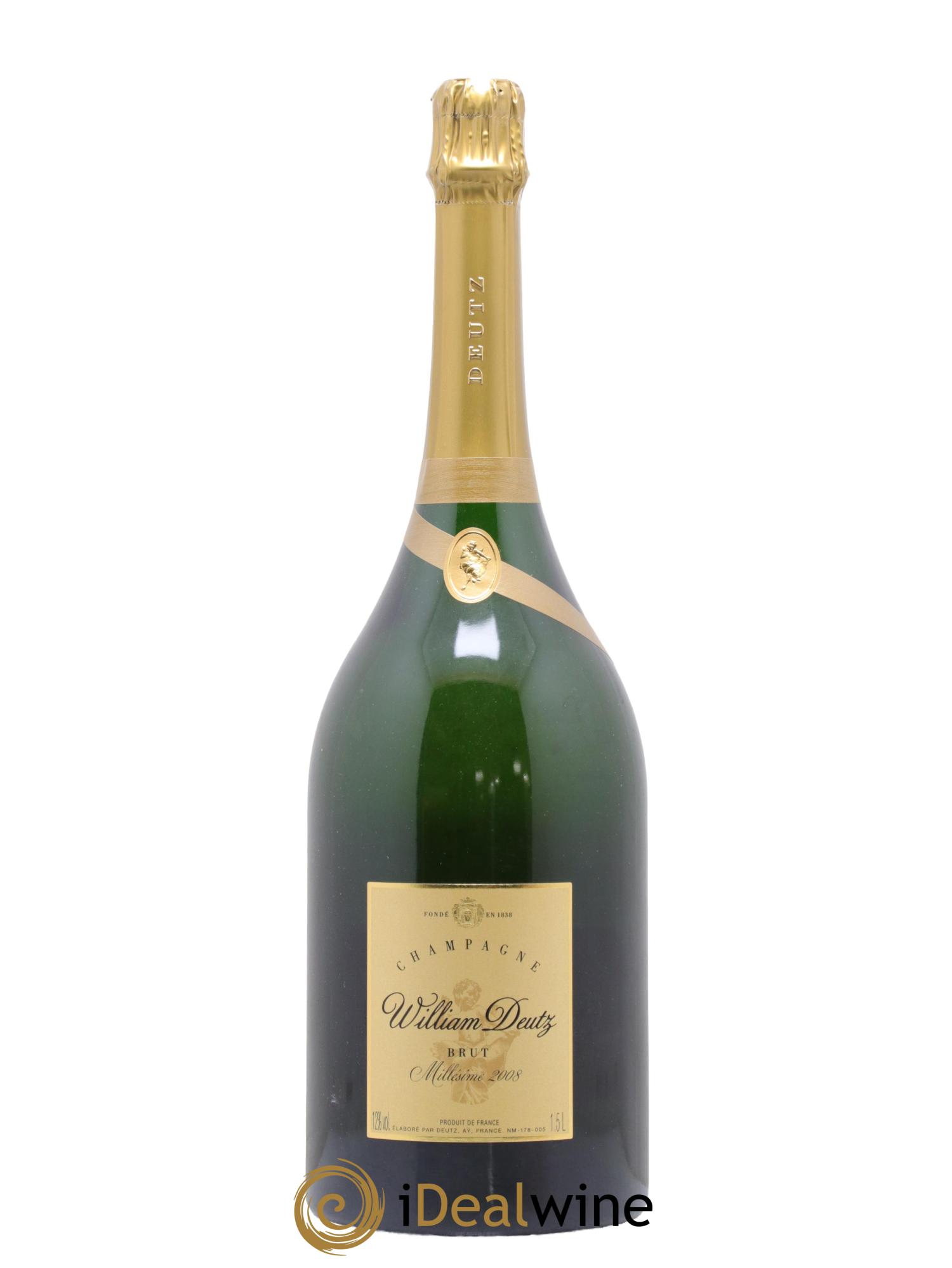 Cuvée William Deutz Deutz 2008 - Lot de 1 magnum - 0