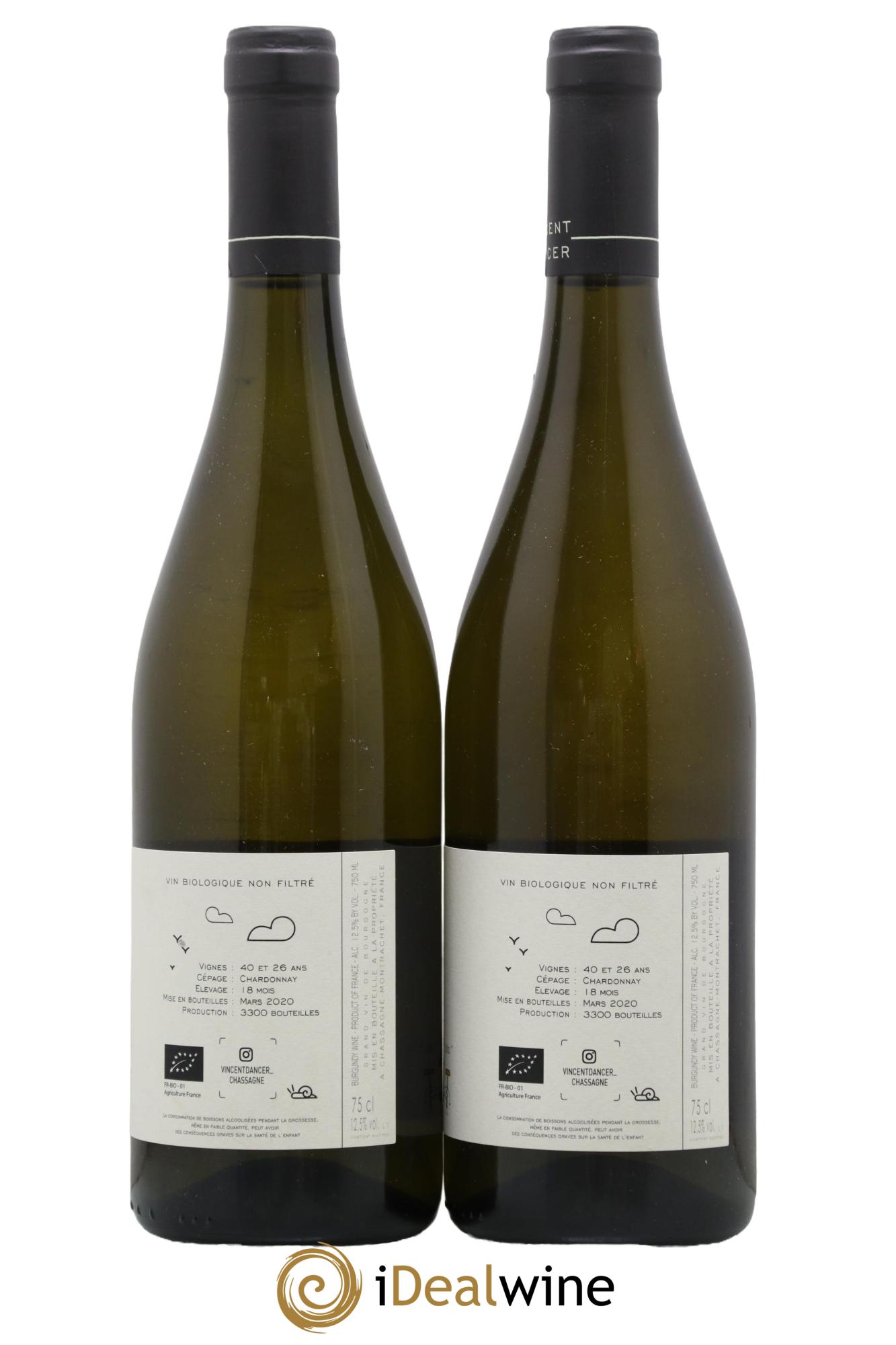 Chassagne-Montrachet 1er Cru La Romanée Vincent Dancer 2018 - Lotto di 2 bottiglie - 1