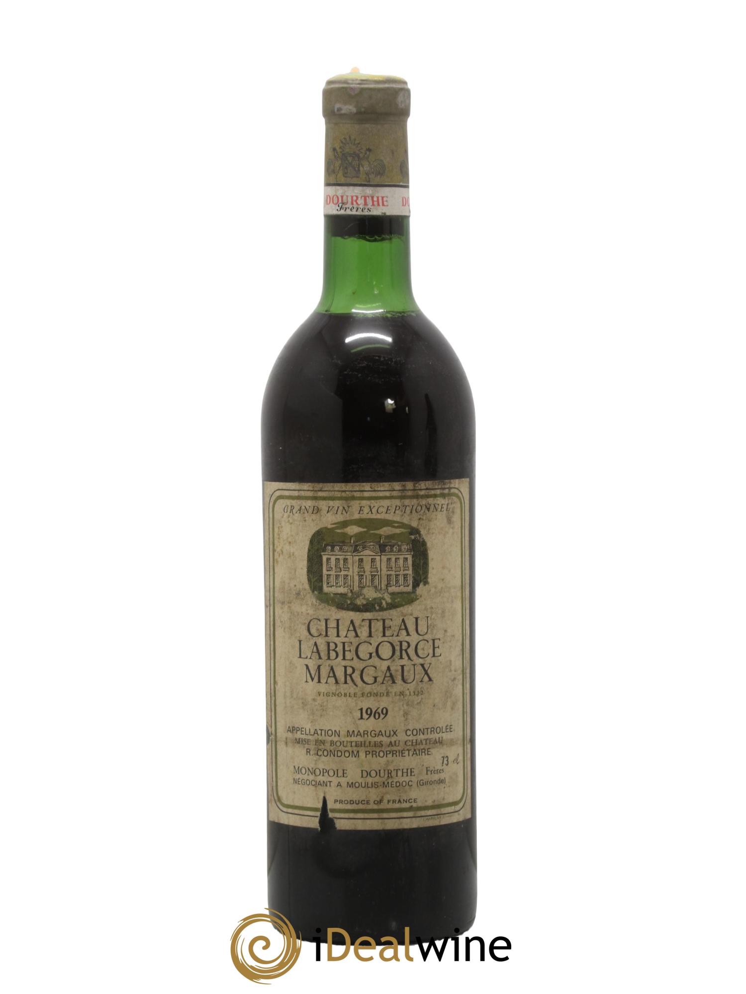 Château Labegorce Cru Bourgeois 1969 - Lotto di 1 bottiglia - 0