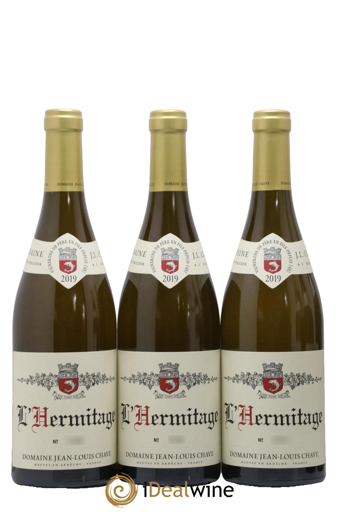 Hermitage Jean-Louis Chave 2019 - Lotto di 6 bottiglie - 3