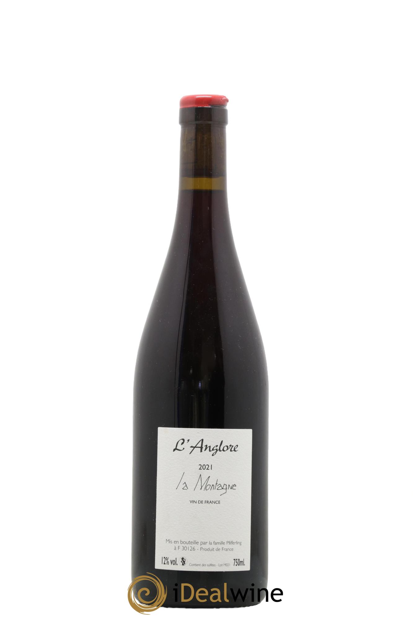 Vin de France La Montagne L'Anglore 2021 - Lot de 1 bouteille - 1