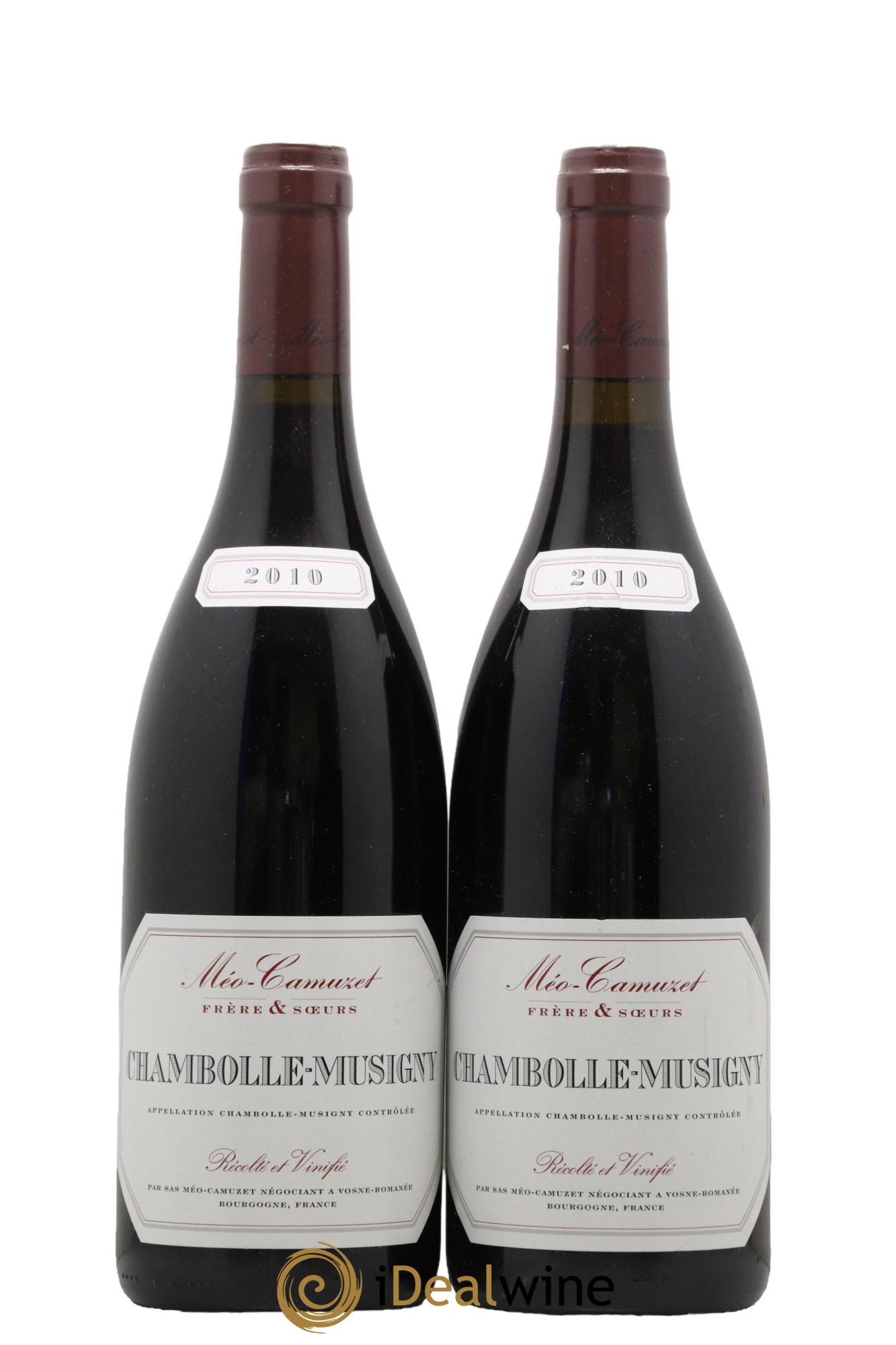 Chambolle-Musigny Méo-Camuzet (Frères et Soeurs) 2010 - Lot de 2 bouteilles - 0