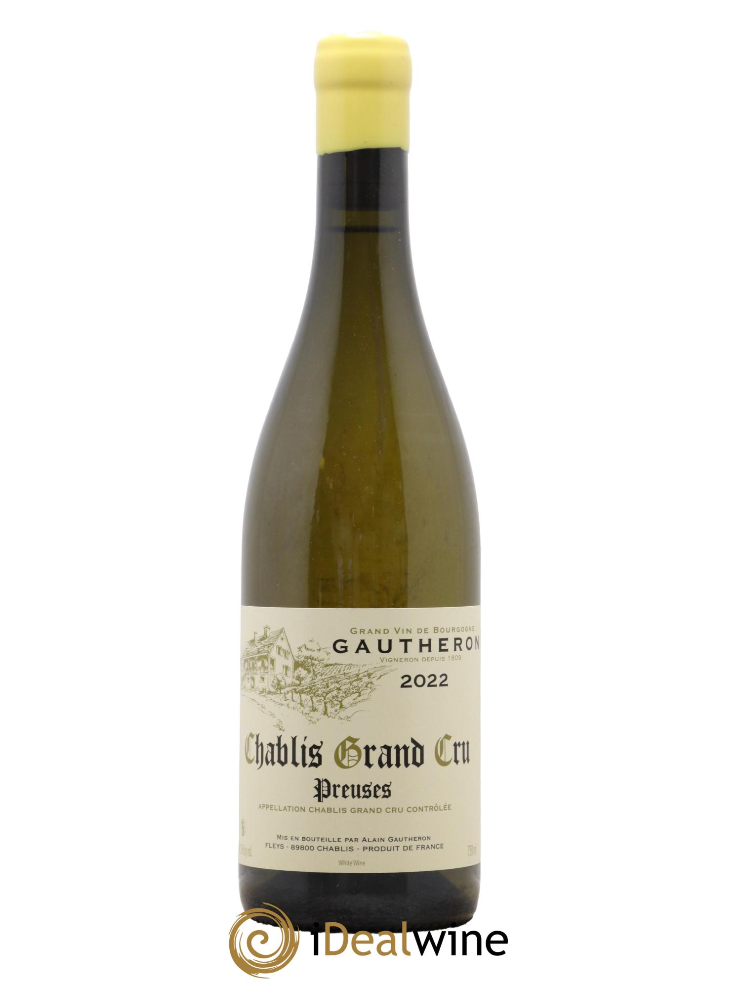 Chablis Grand Cru Les Preuses Gautheron 2022 - Posten von 1 Flasche - 0