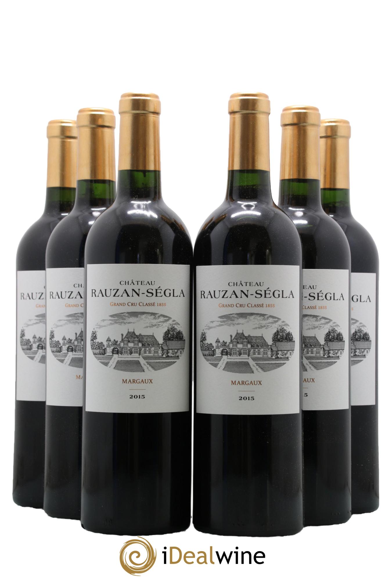 Château Rauzan Ségla 2015 - Lot de 6 bouteilles - 0