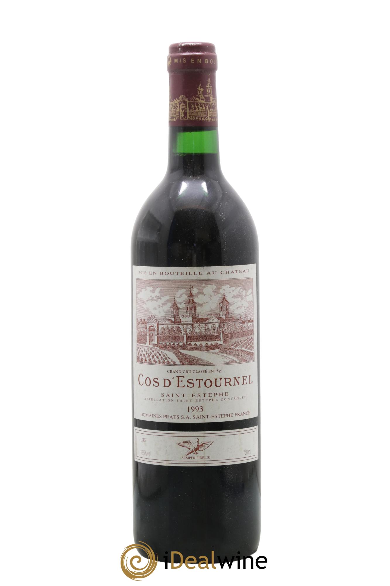 Cos d'Estournel 2ème Grand Cru Classé 1993 - Lot de 1 bouteille - 0