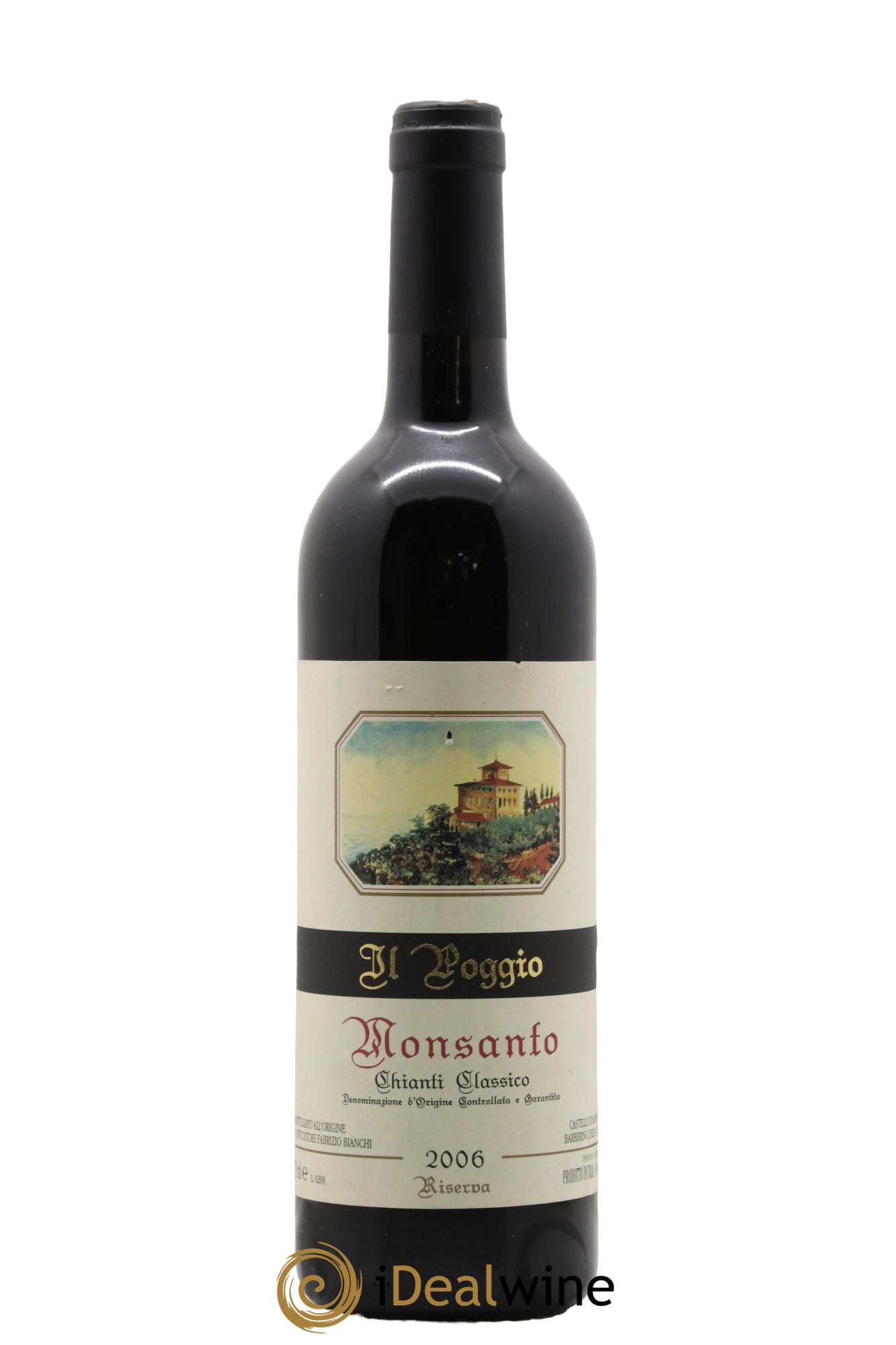 Chianti Classico DOCG Riserva Monsanto il Poggio 2006 - Posten von 1 Flasche - 0