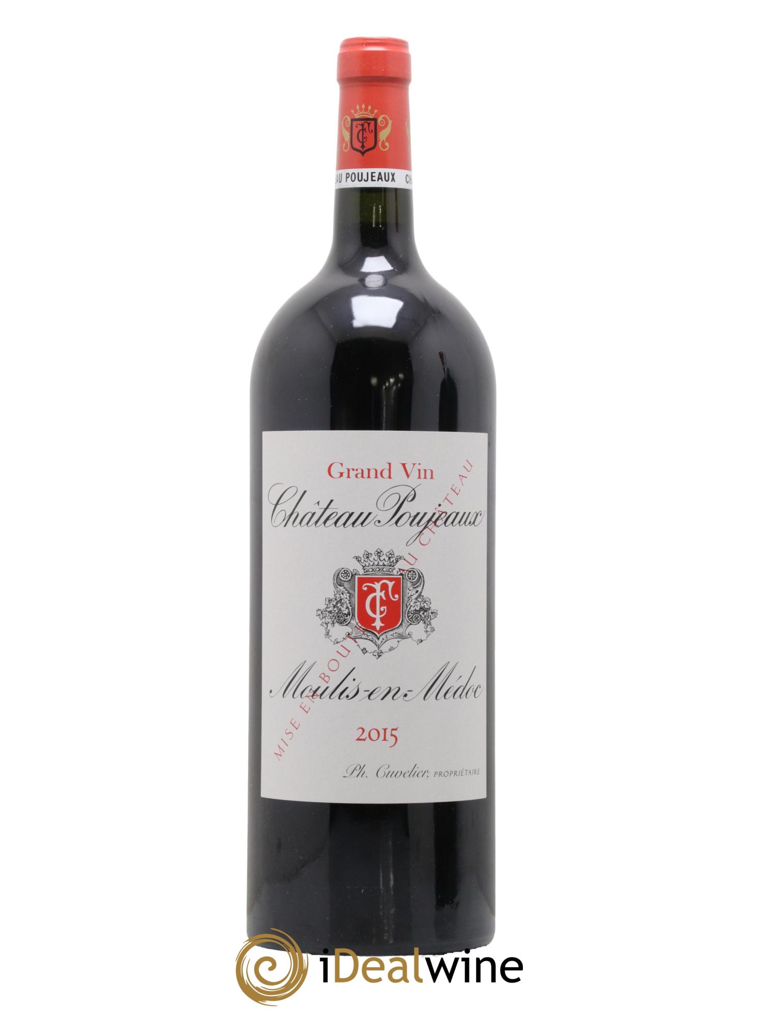 Château Poujeaux  2015 - Lot de 1 magnum - 0