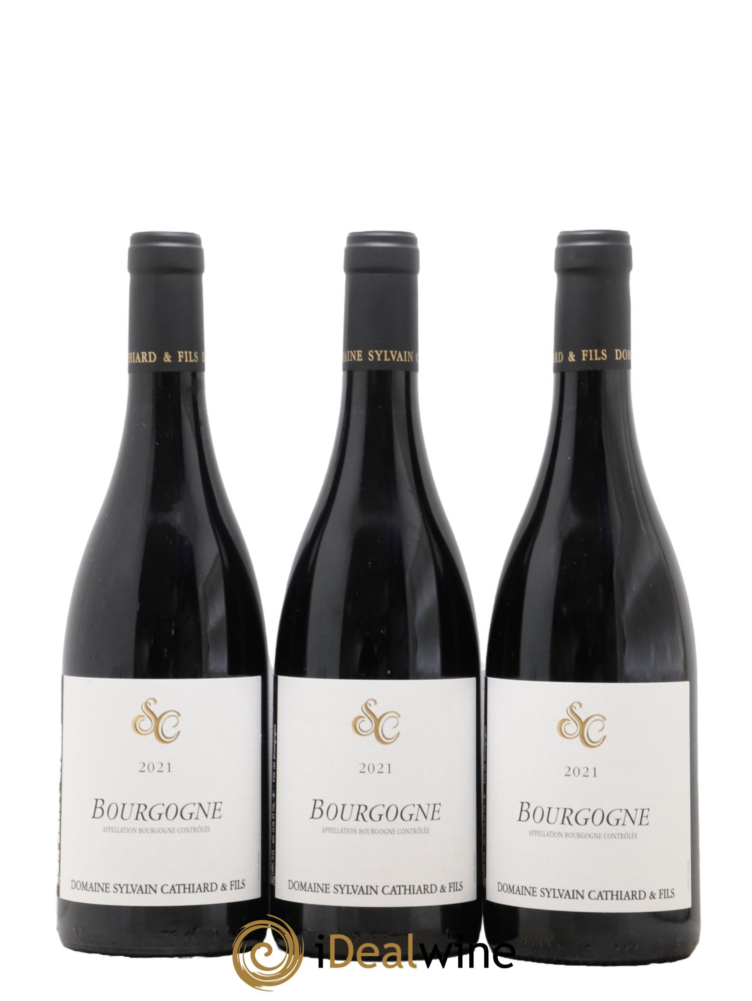 Bourgogne Sylvain Cathiard & Fils 2021 - Lot de 3 bouteilles - 0