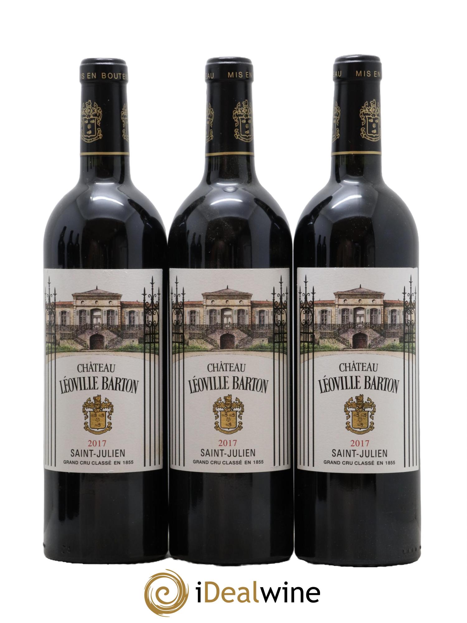 Château Léoville Barton 2ème Grand Cru Classé 2017 - Lot de 6 bouteilles - 1