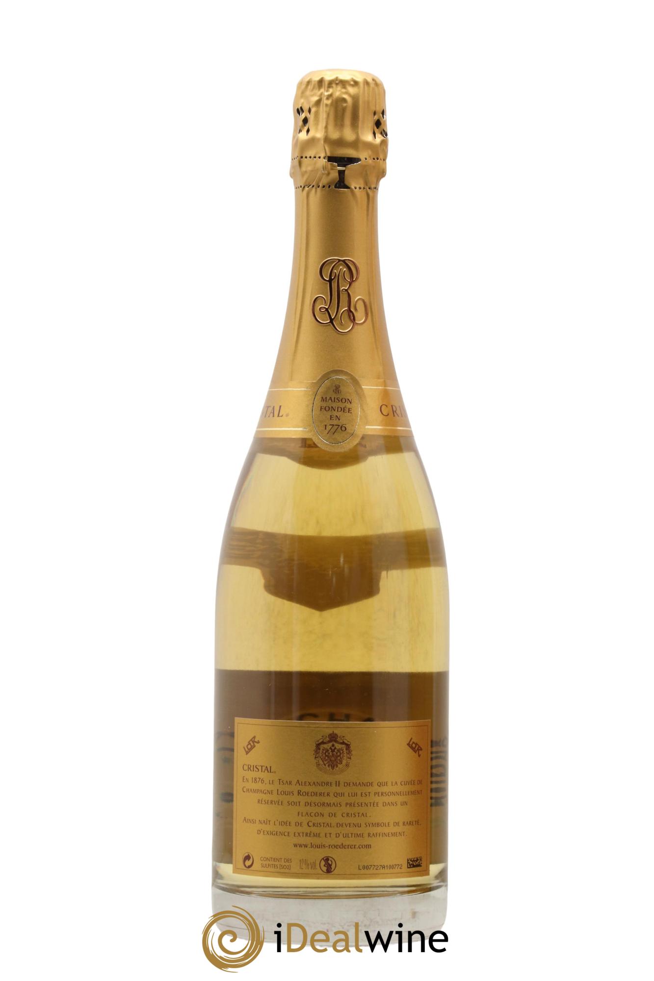 Cristal Louis Roederer 2002 - Lot de 1 bouteille - 2