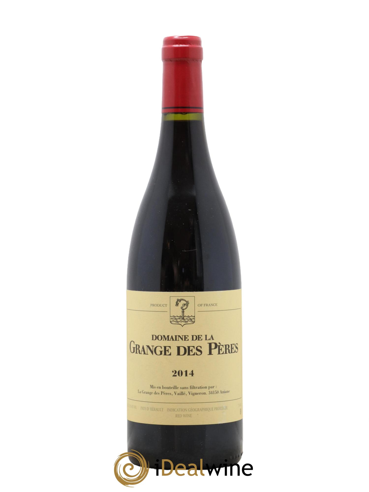 IGP Pays d'Hérault Grange des Pères Laurent Vaillé 2014 - Posten von 1 Flasche - 0