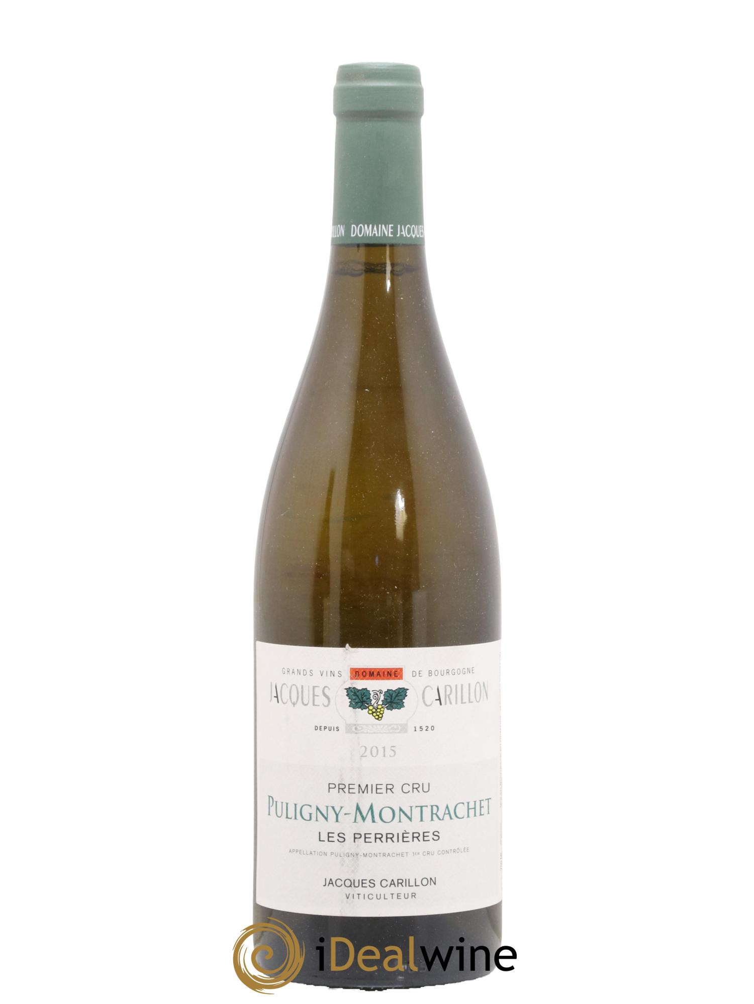 Puligny-Montrachet 1er Cru Les Perrières Louis Carillon & Fils 2015 - Lot de 1 bouteille - 0