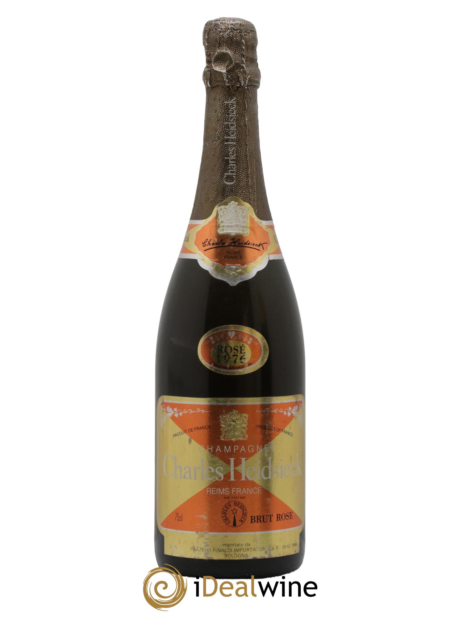 Millésimé Brut Charles Heidsieck  1976 - Posten von 1 Flasche - 0