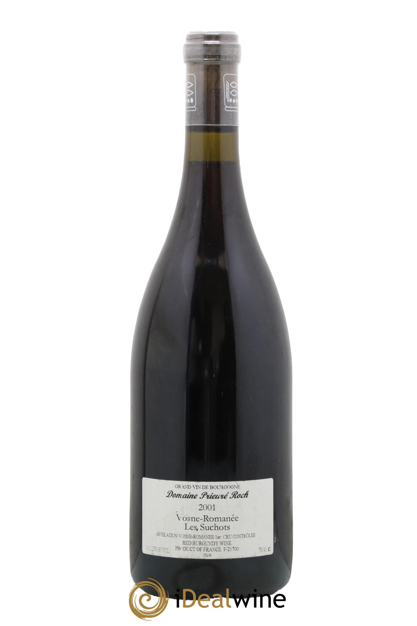 Vosne-Romanée 1er Cru Les Suchots Prieuré Roch 2001 - Posten von 1 Flasche - 1