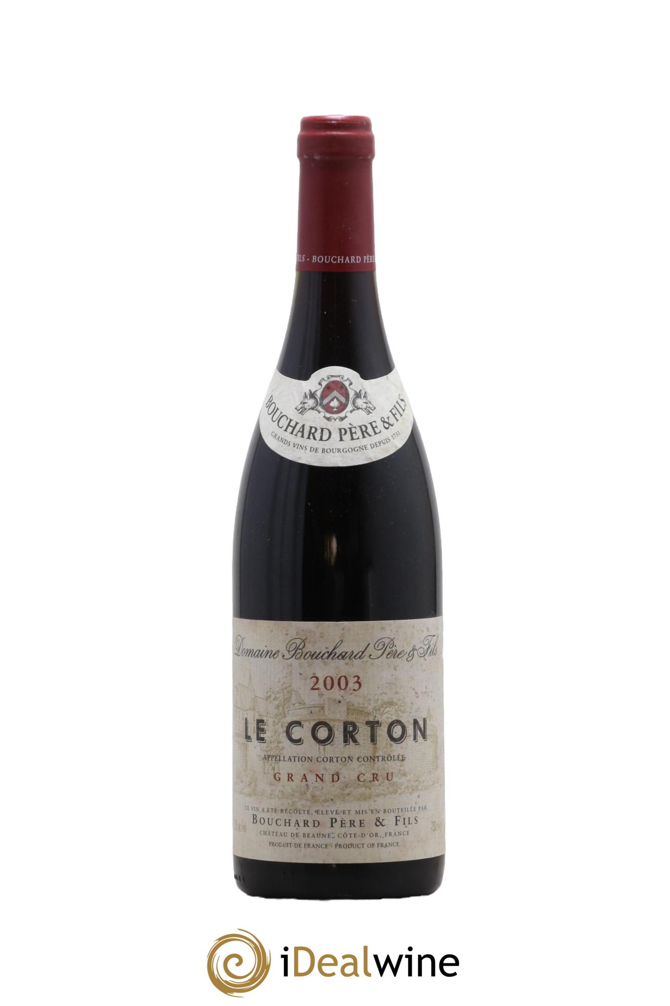 Corton Le Corton Bouchard Père & Fils 2003 - Lot of 1 bottle - 0