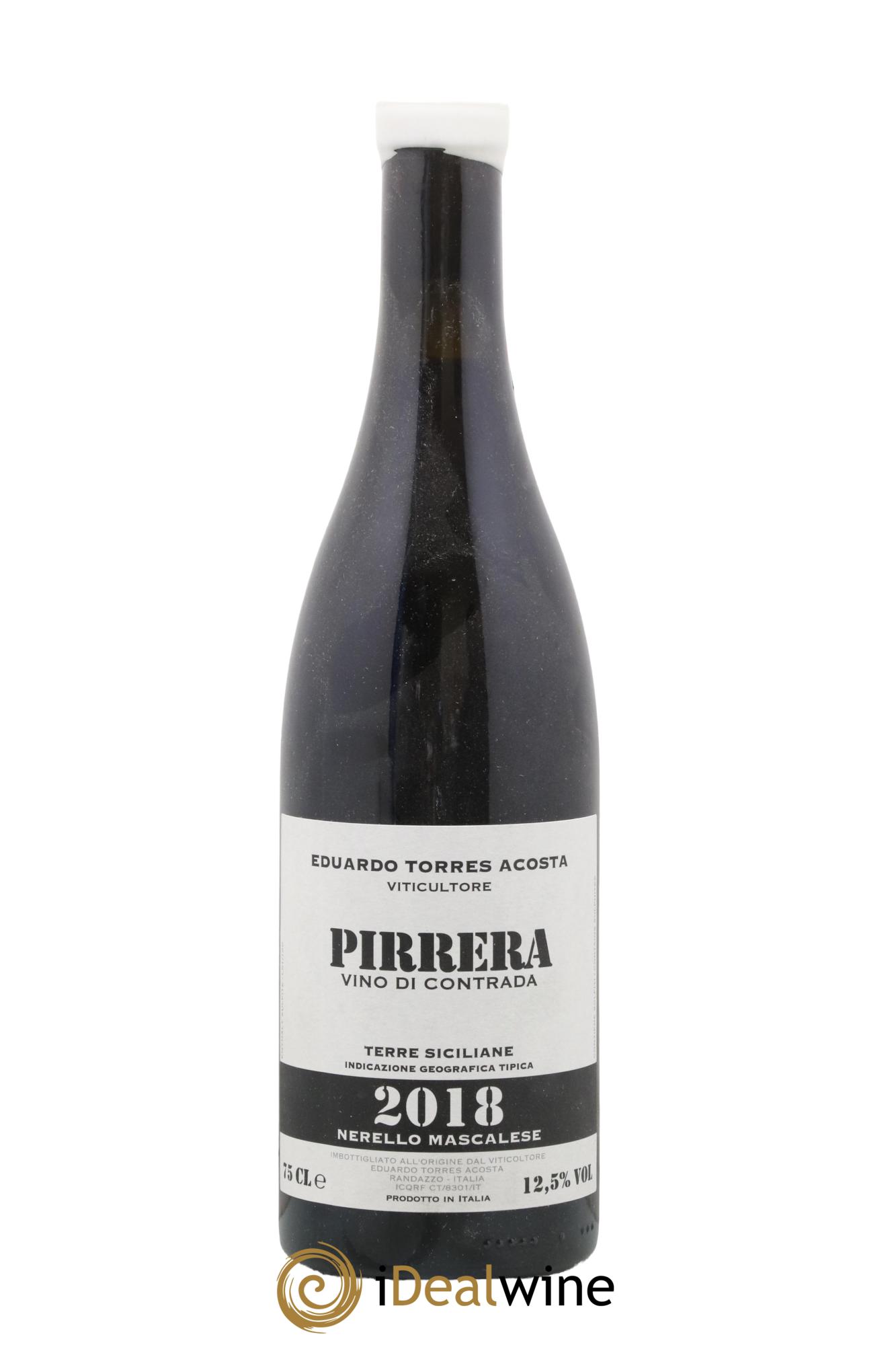 Terre Siciliane IGT Eduardo Torres Acosta Pirrera 2018 - Lot de 1 bouteille - 0