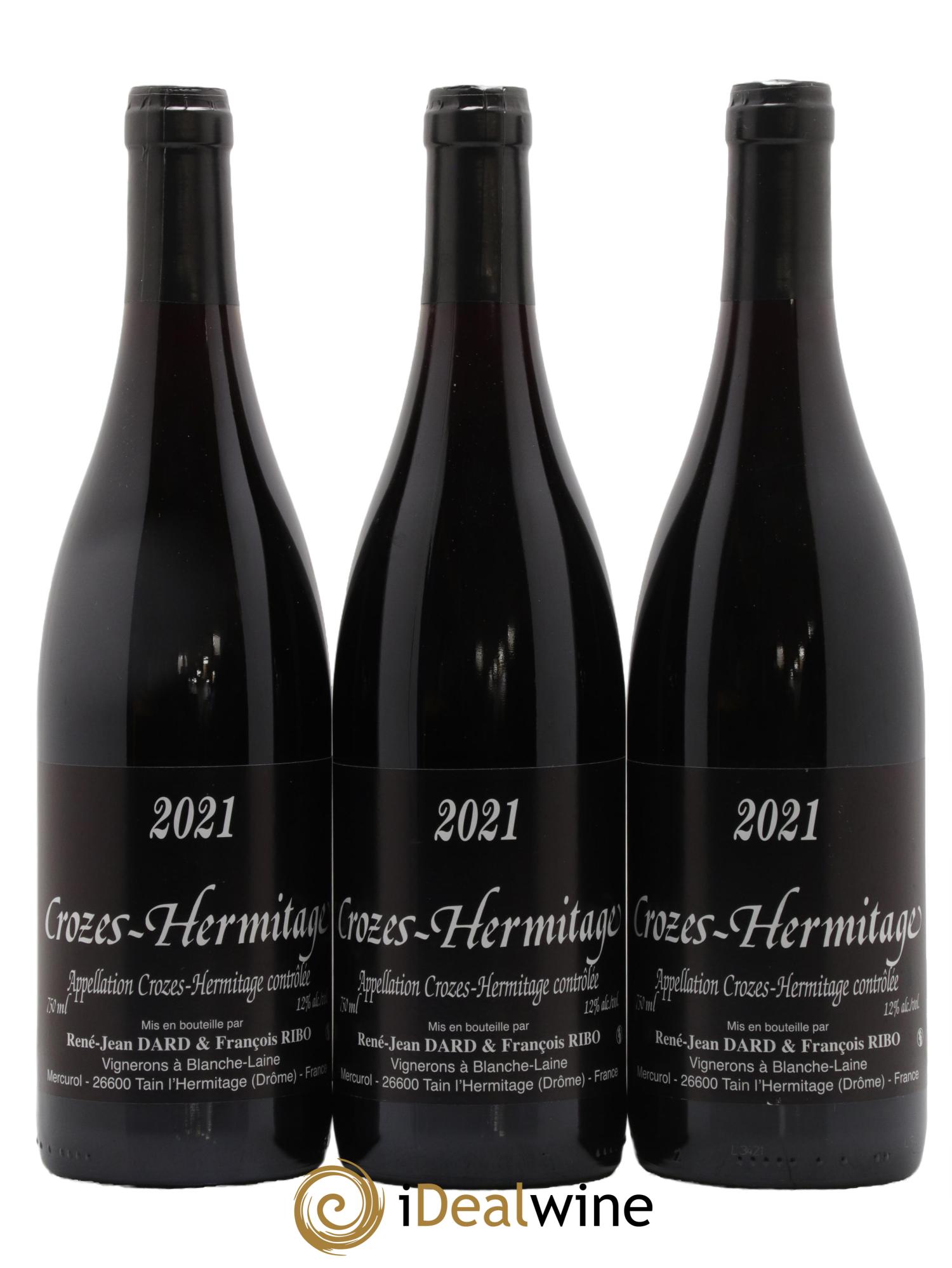 Crozes-Hermitage Dard et Ribo (Domaine) 2021 - Lot de 3 bouteilles - 0