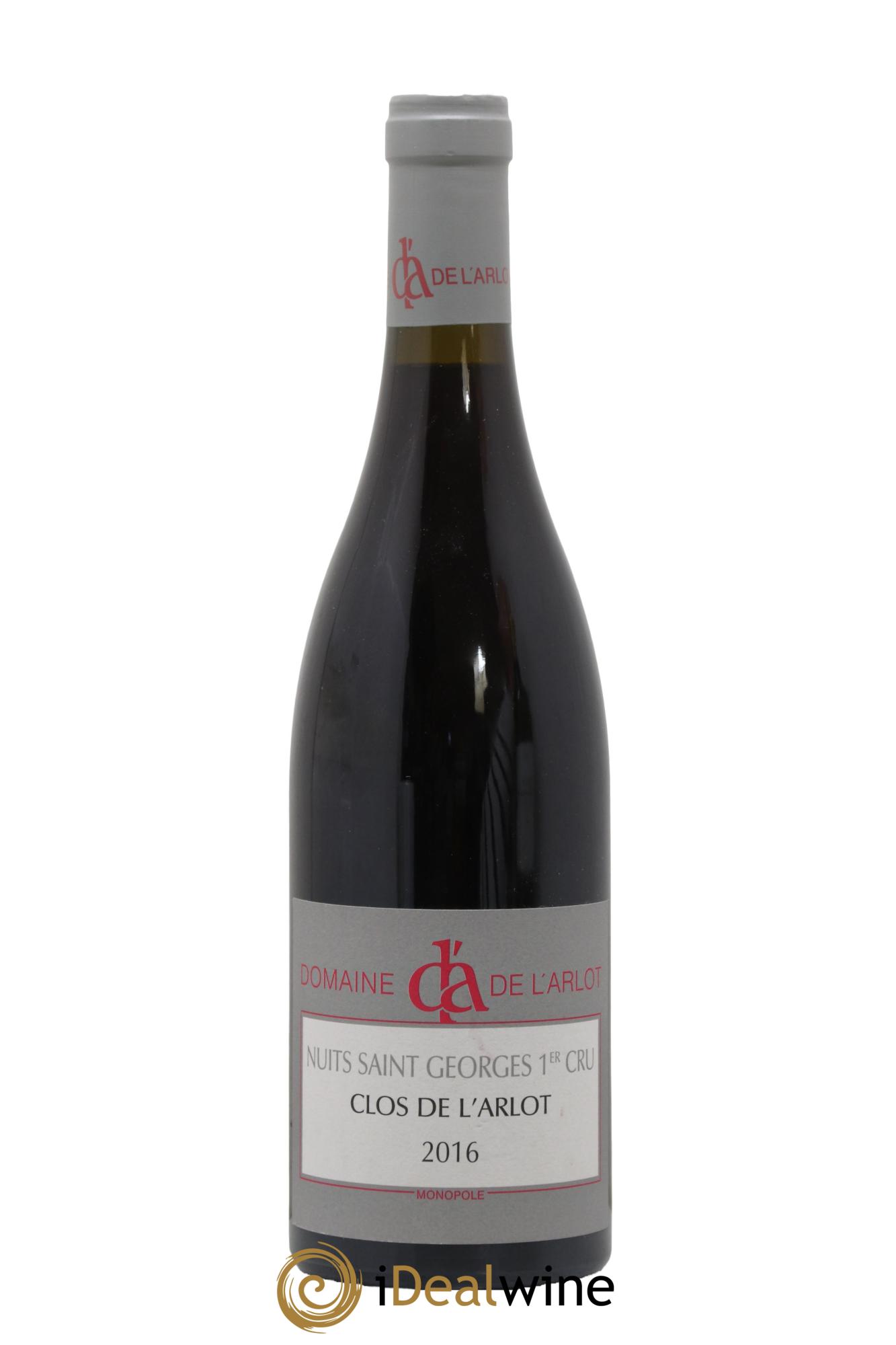 Nuits Saint-Georges 1er Cru Clos de l'Arlot Domaine de l'Arlot  2016 - Lot of 1 bottle - 0