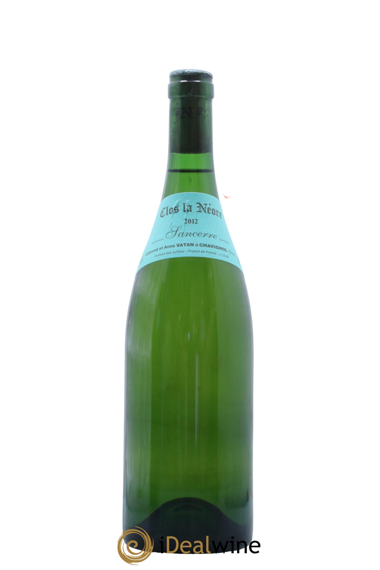 Sancerre Clos la Neore Edmond Vatan  2012 - Posten von 1 Flasche - 0