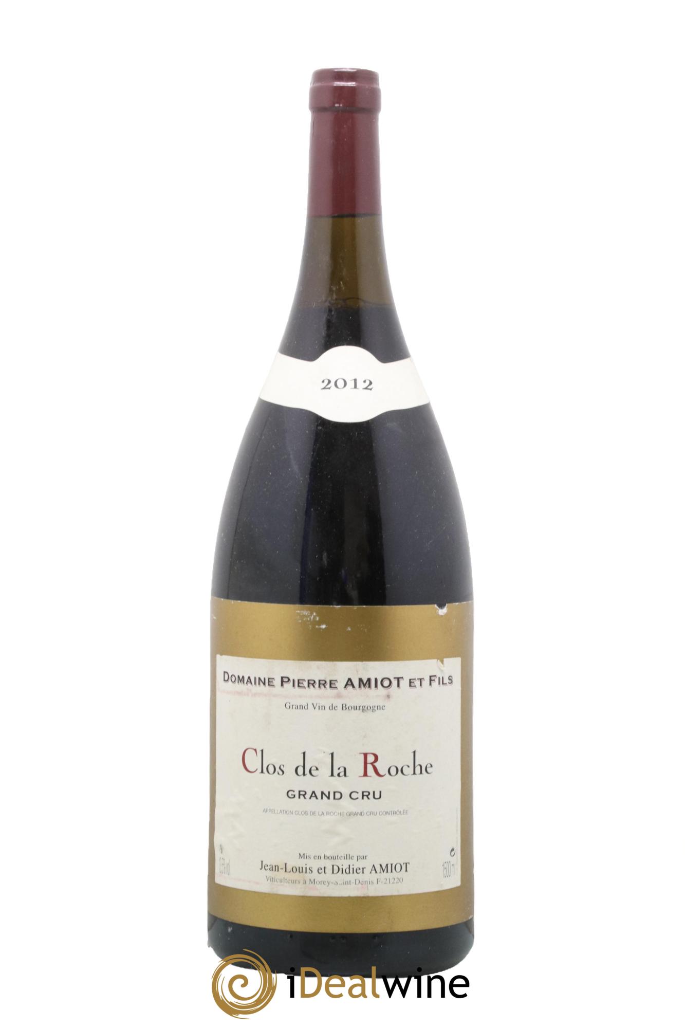 Clos de la Roche Grand Cru Pierre Amiot et Fils (Domaine) 2012 - Lot de 1 magnum - 0