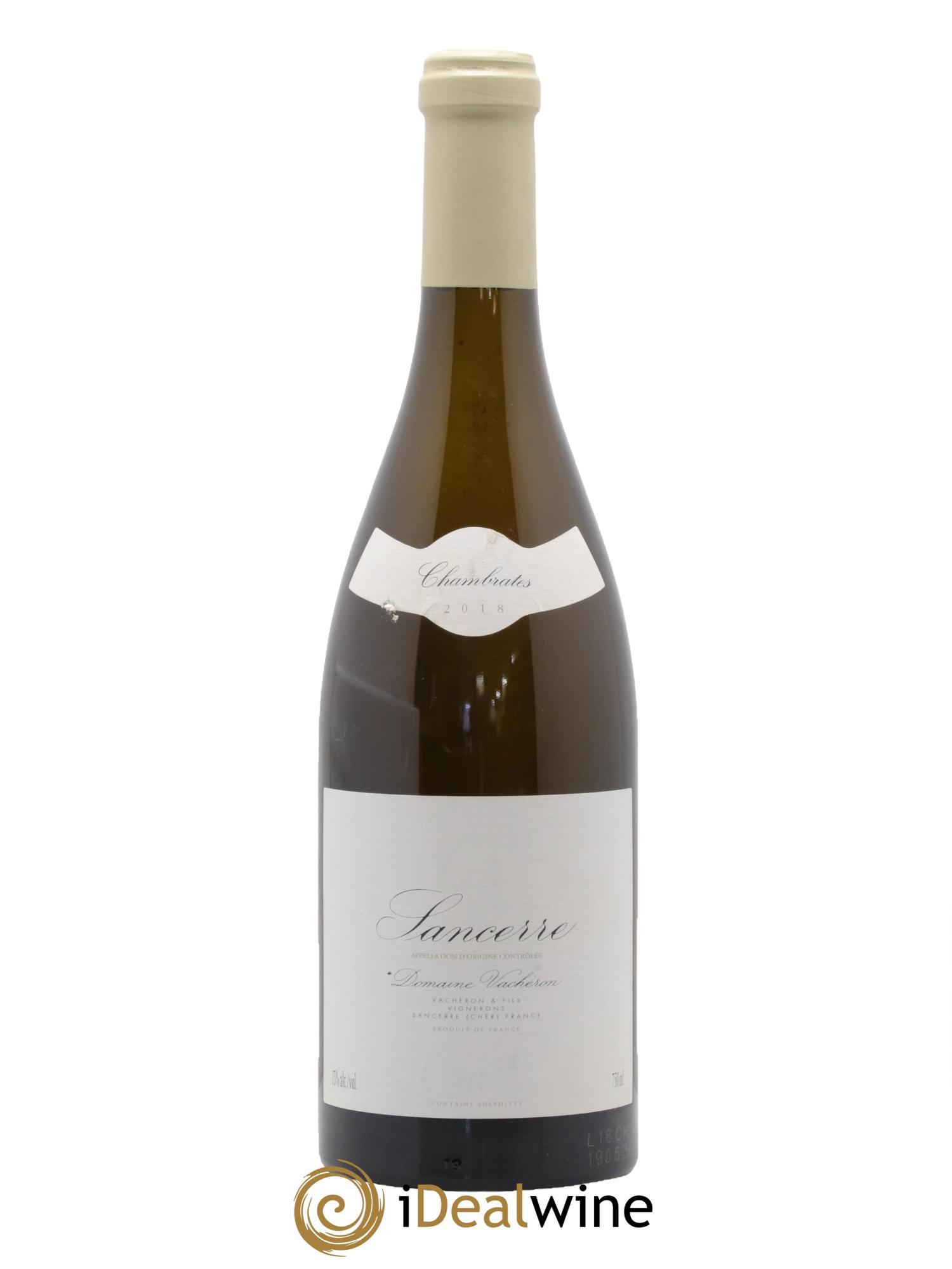 Sancerre Chambrates Domaine Vacheron et Fils 2018 - Posten von 1 Flasche - 0