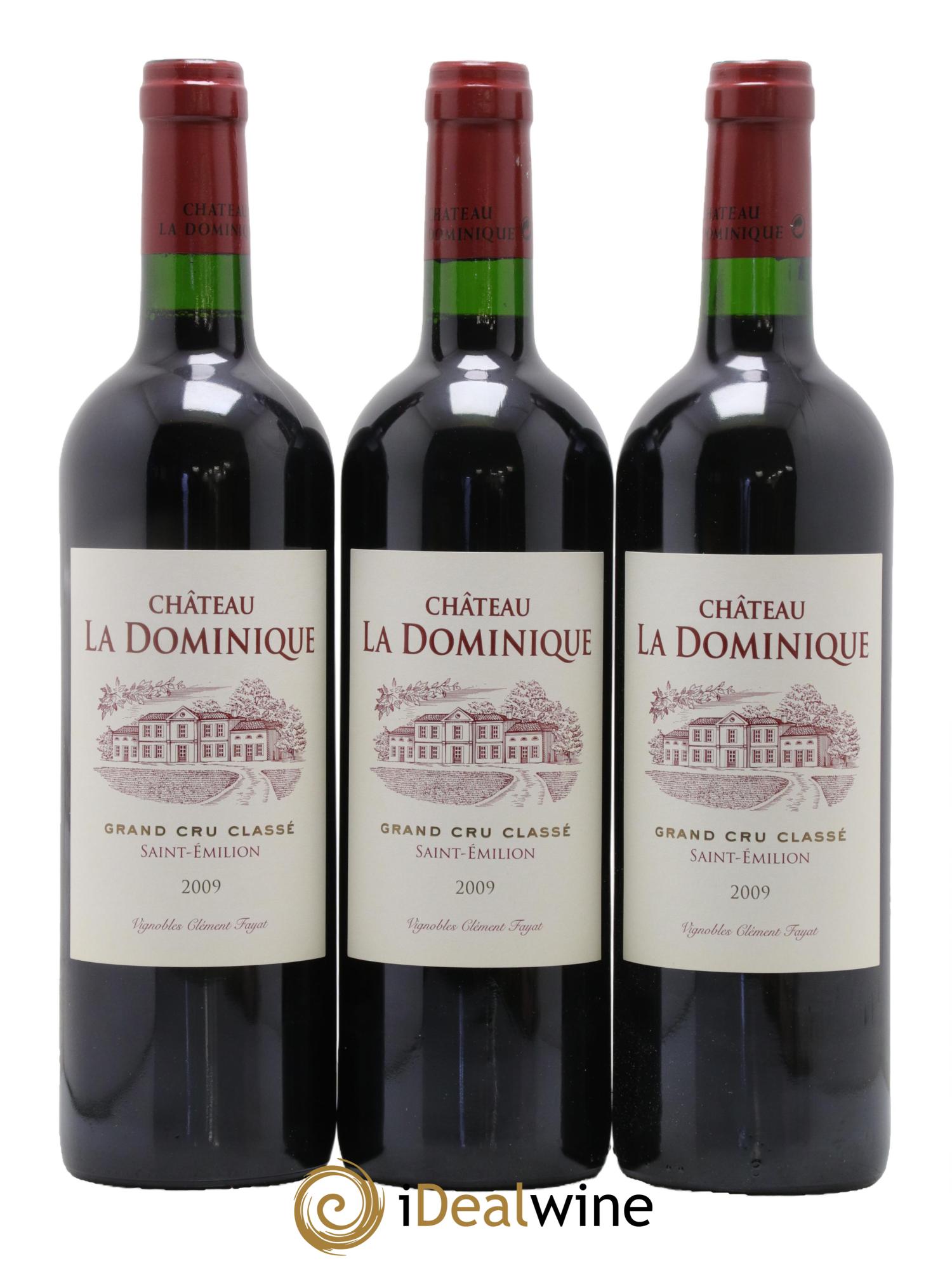 Château la Dominique Grand Cru Classé 2009 - Lot de 12 bouteilles - 3