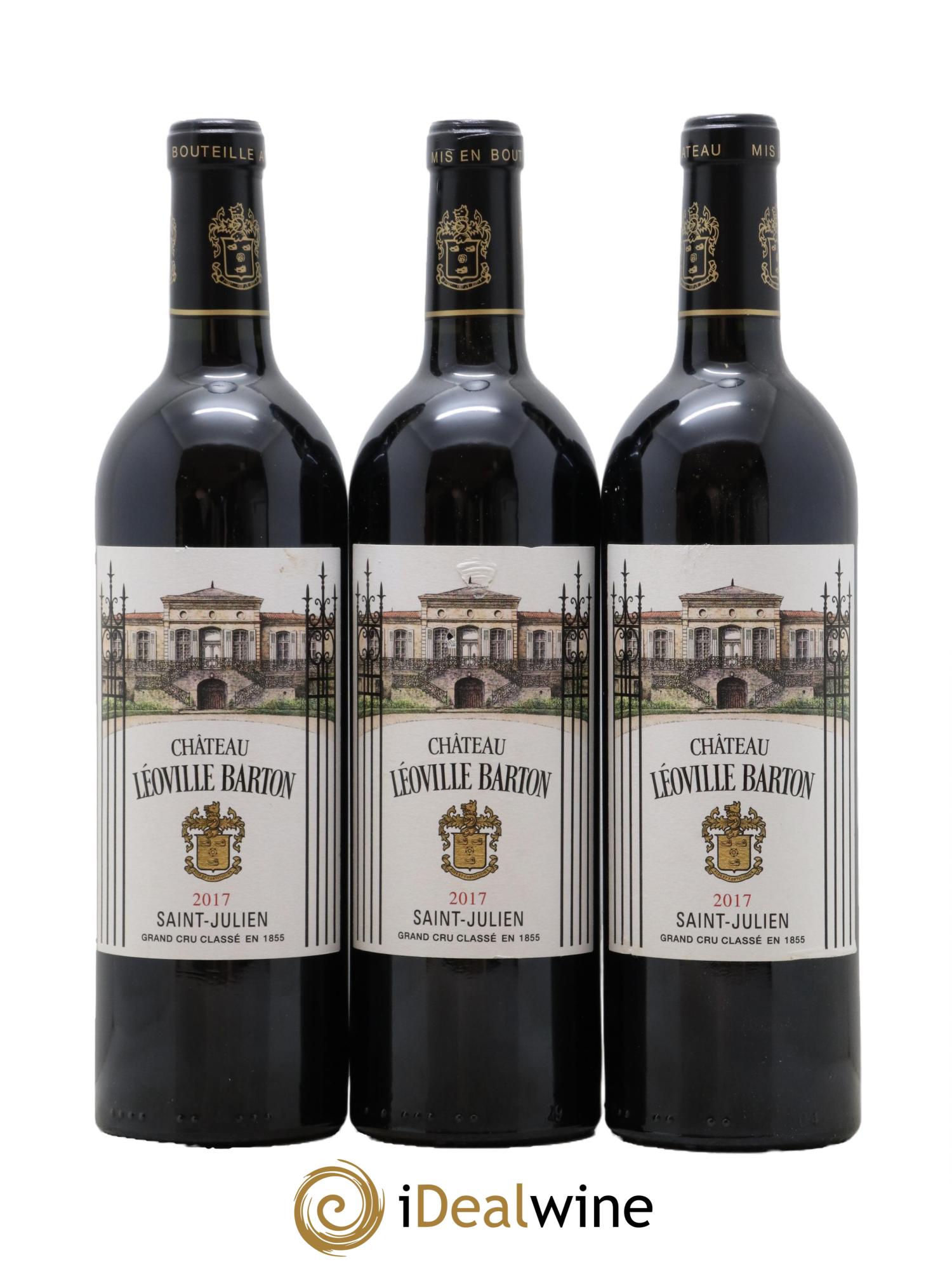 Château Léoville Barton 2ème Grand Cru Classé 2017 - Lot de 6 bouteilles - 2