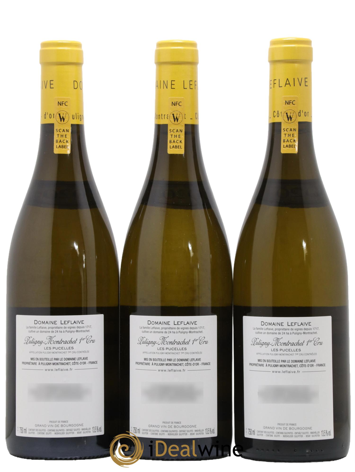 Puligny-Montrachet 1er Cru Les Pucelles Leflaive (Domaine) 2020 - Posten von 3 Flaschen - 1