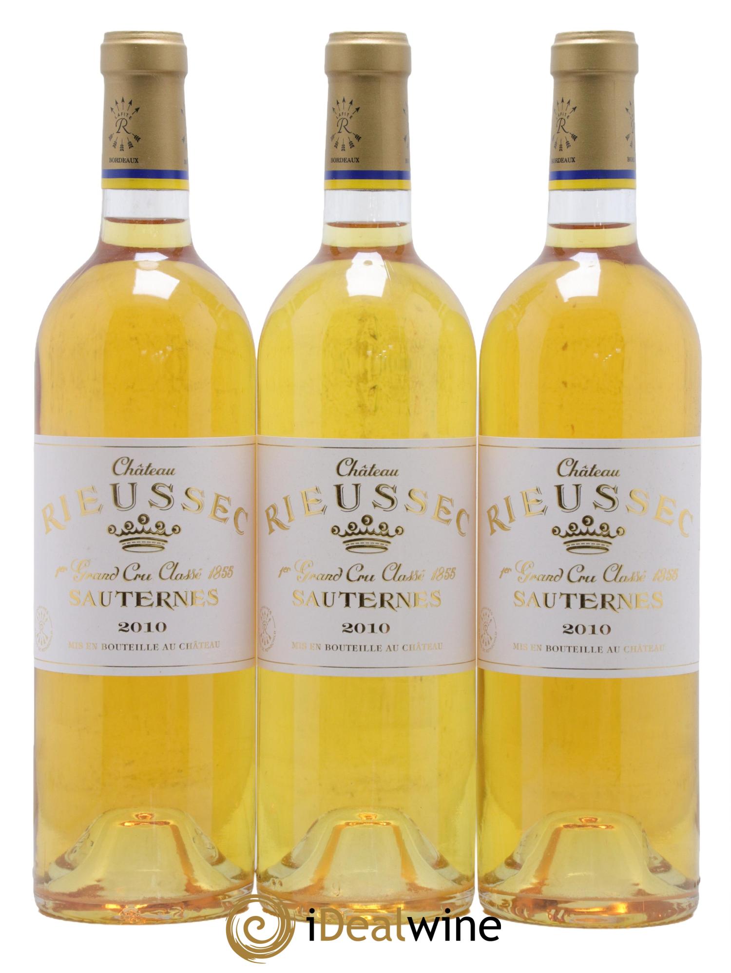 Château Rieussec 1er Grand Cru Classé 2010 - Posten von 6 Flaschen - 1