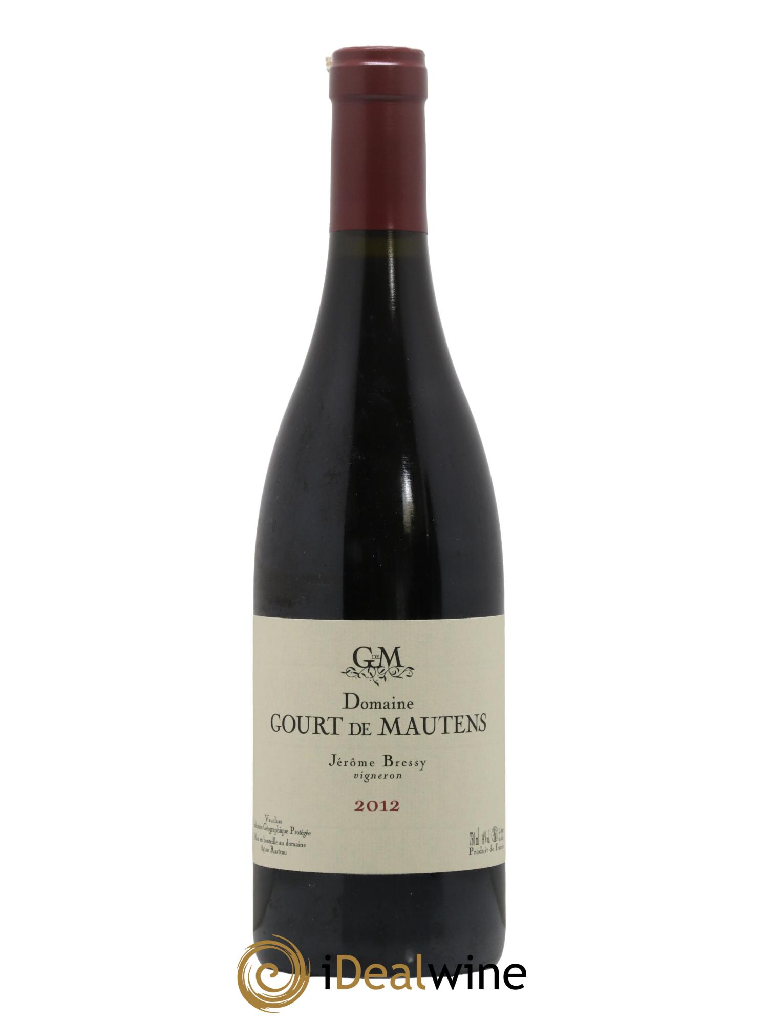 IGP Vaucluse (Vin de Pays de Vaucluse) Domaine Gourt de Mautens - Jérôme Bressy 2012 - Lotto di 1 bottiglia - 0