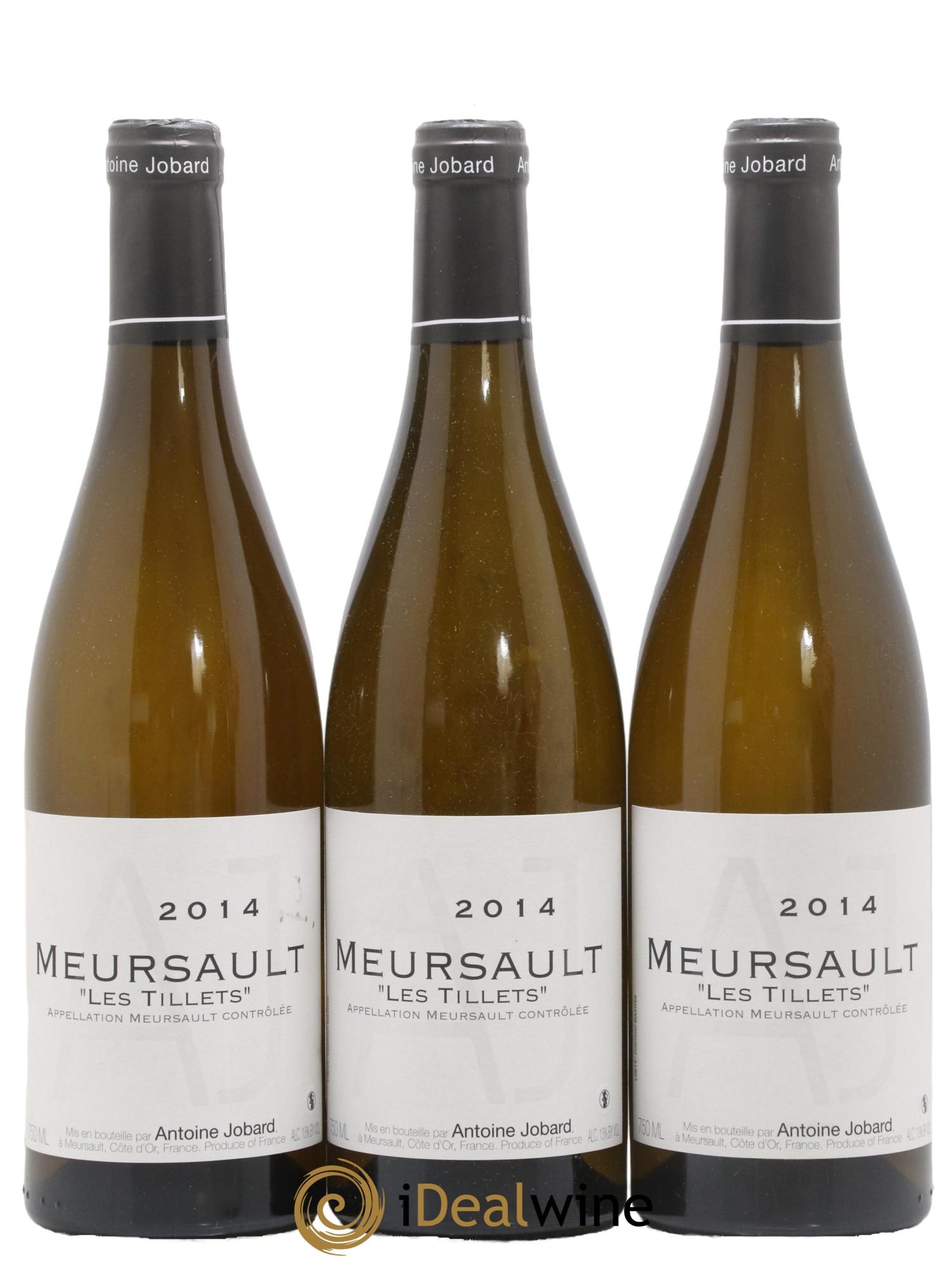 Meursault Tillets François et Antoine Jobard (Domaine) 2014 - Lot de 3 bouteilles - 0