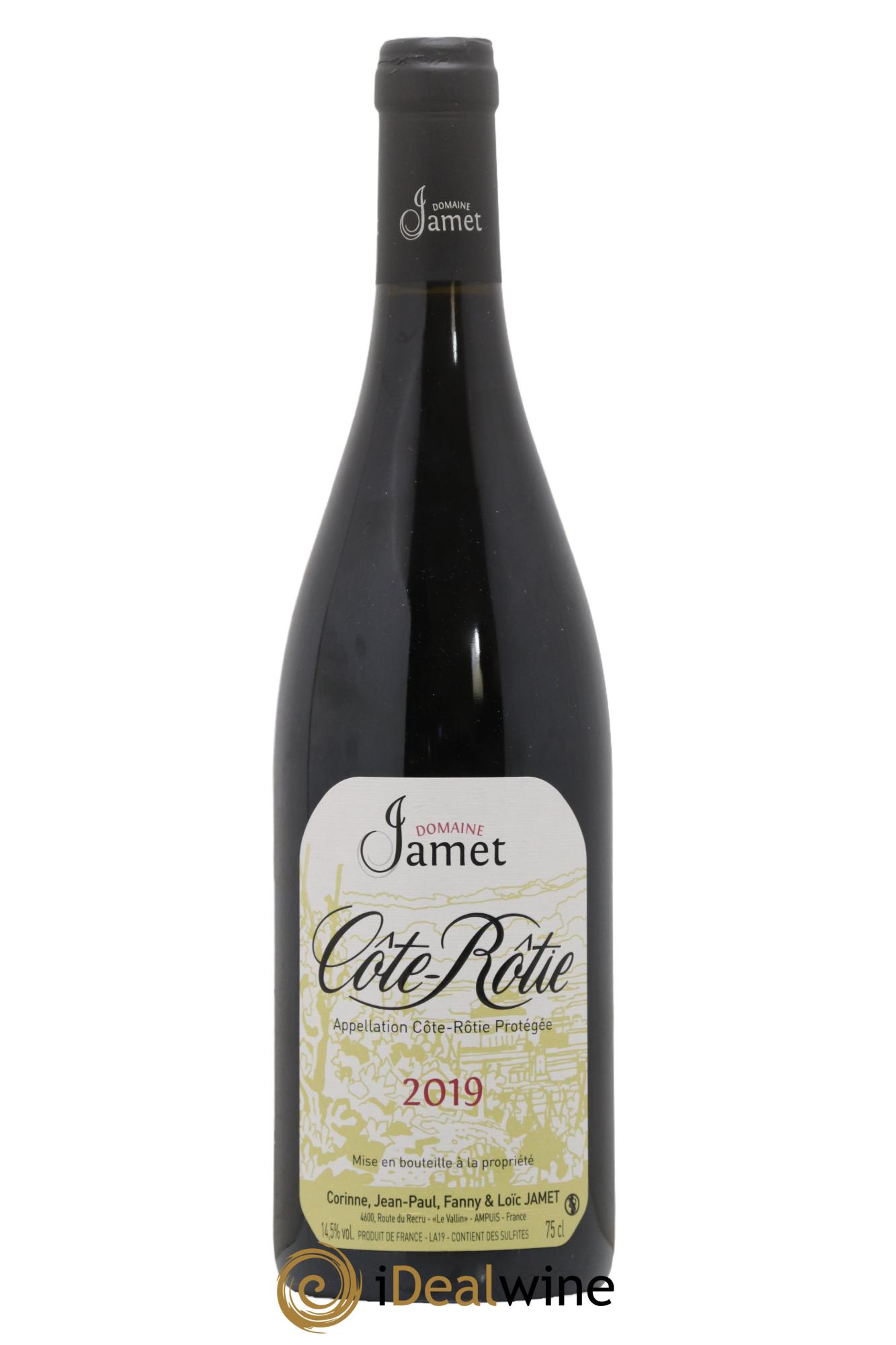 Côte-Rôtie Jamet (Domaine) 2019 - Lotto di 1 bottiglia - 0