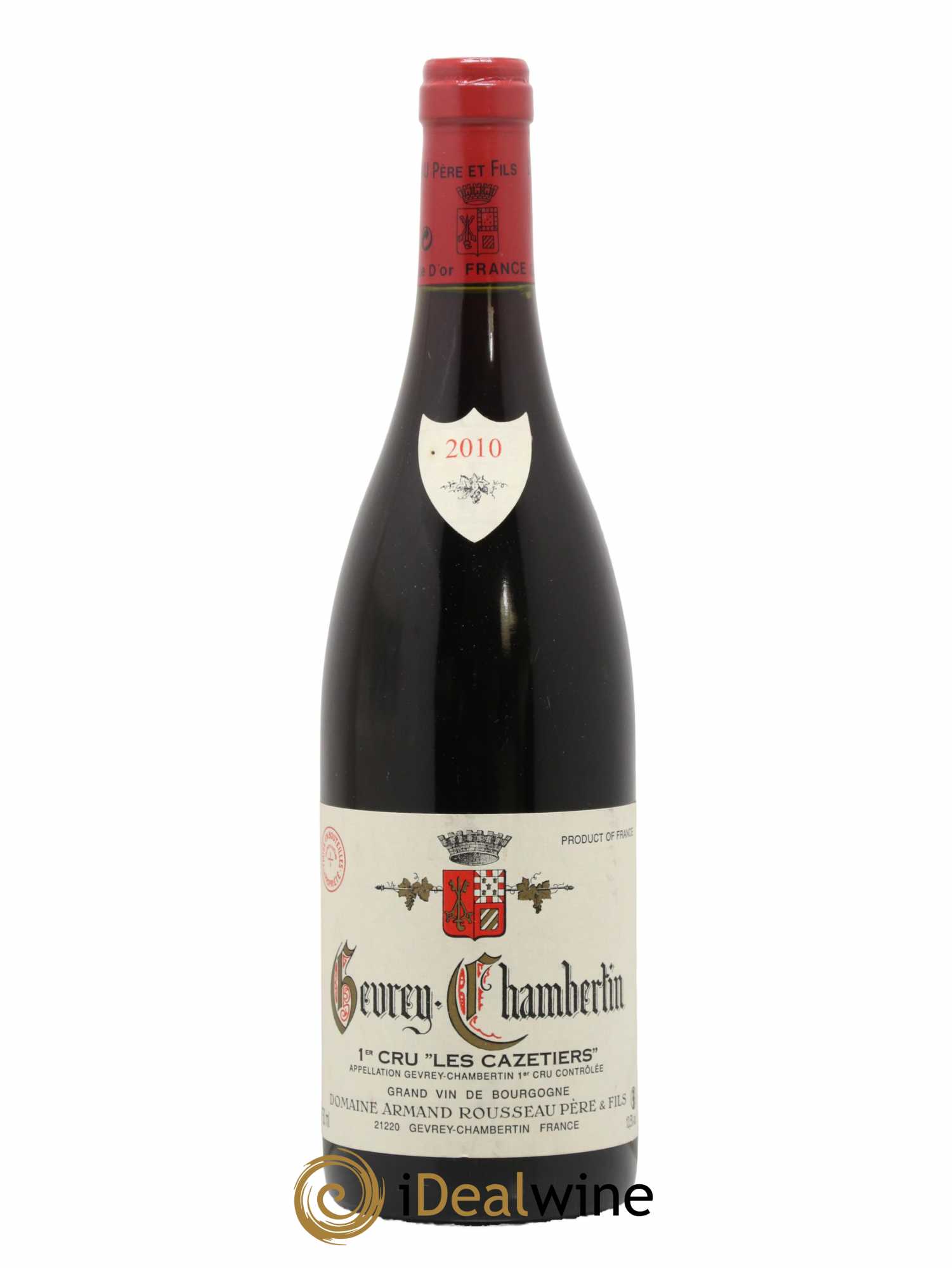 Gevrey-Chambertin 1er Cru Les Cazetiers Armand Rousseau (Domaine) 2010 - Posten von 1 Flasche - 0