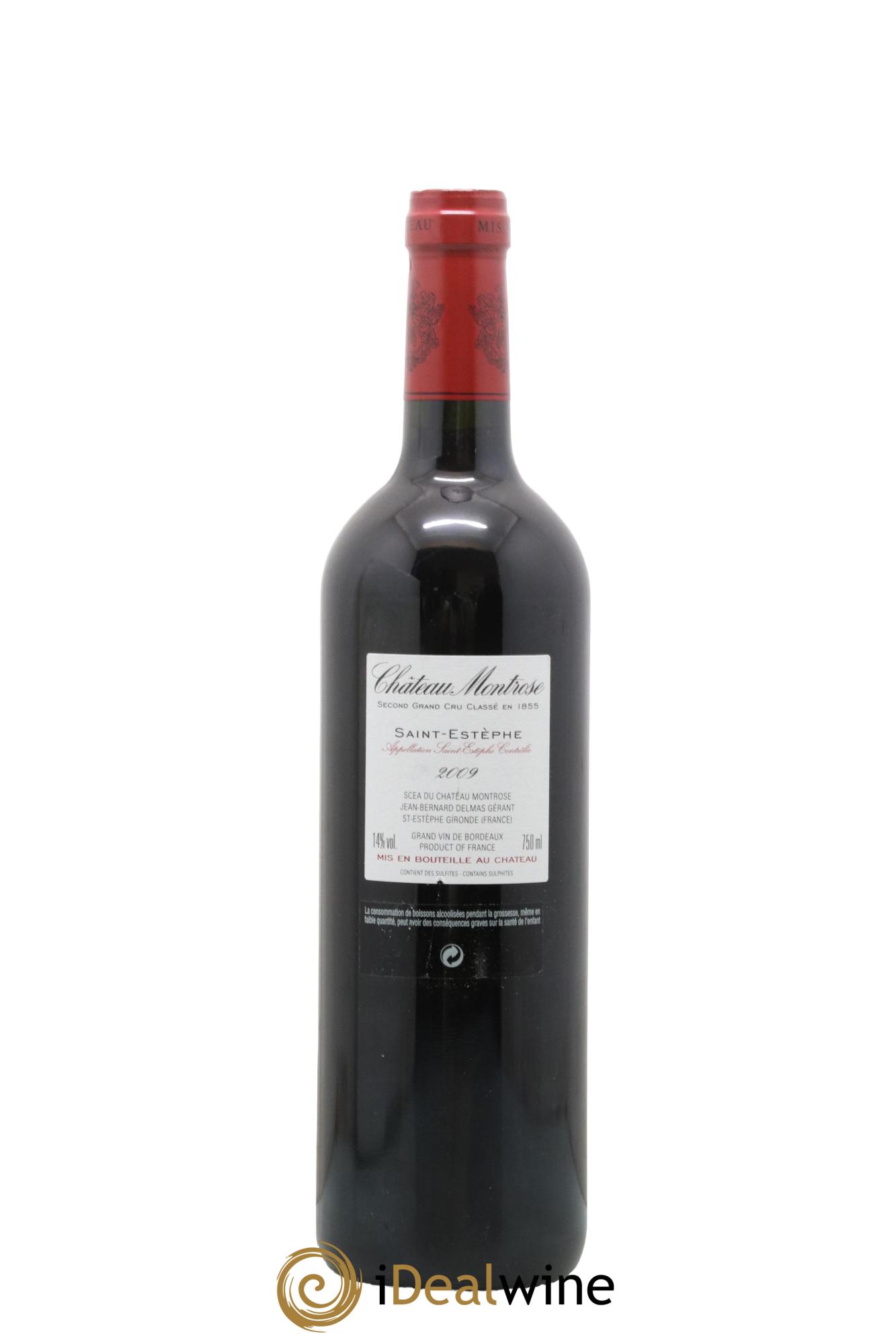 Château Montrose 2ème Grand Cru Classé 2009 - Lotto di 1 bottiglia - 1