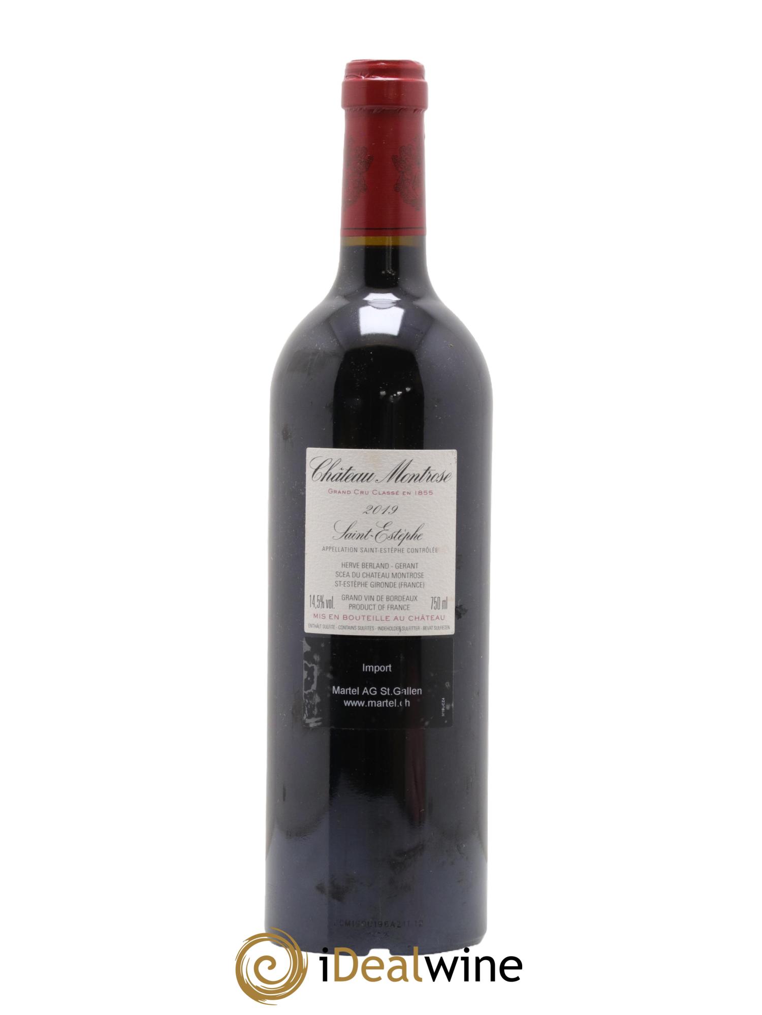 Château Montrose 2ème Grand Cru Classé 2019 - Posten von 1 Flasche - 1