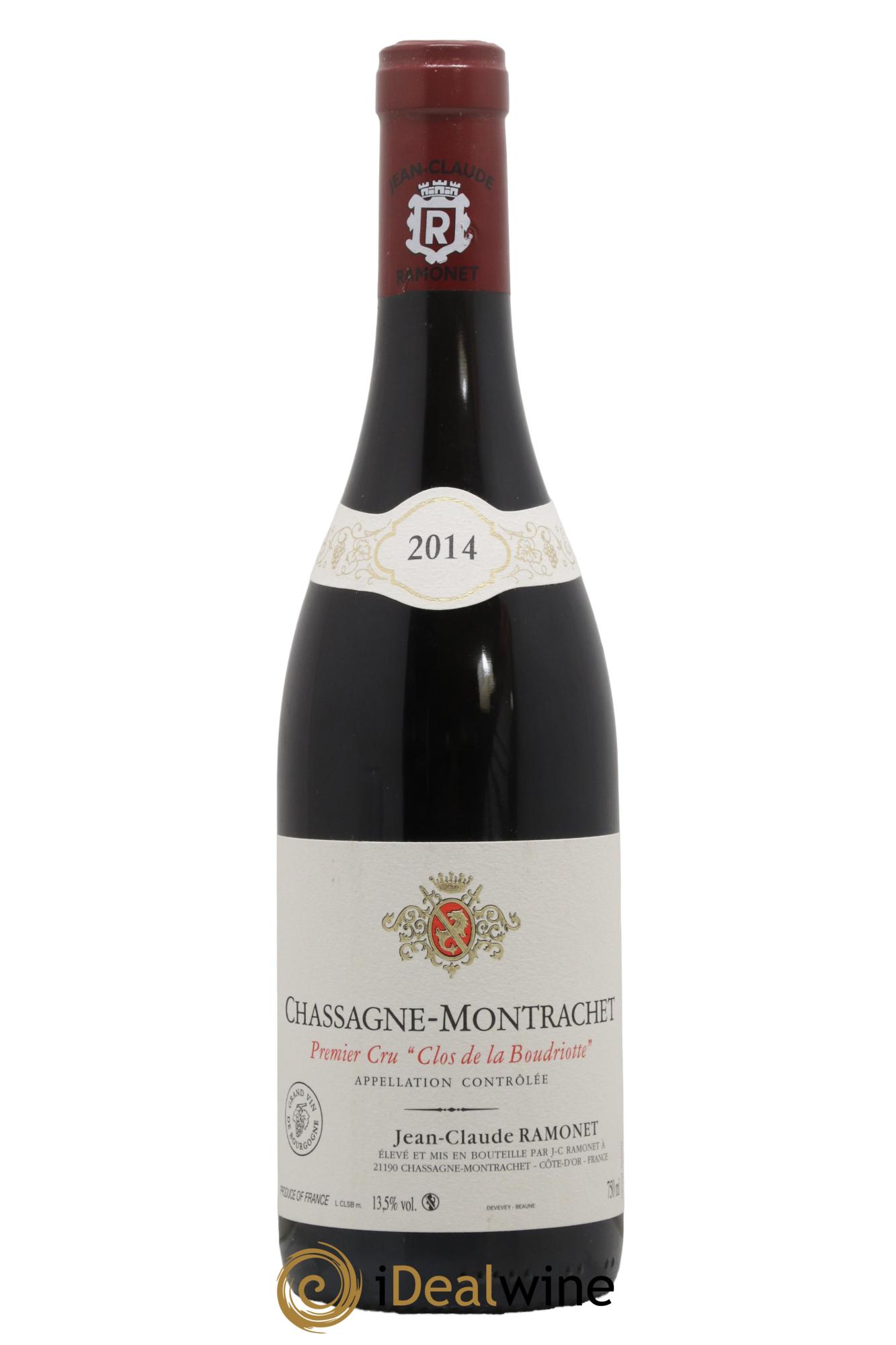 Chassagne-Montrachet 1er Cru Clos de la Boudriotte Ramonet (Domaine) 2014 - Lotto di 1 bottiglia - 0