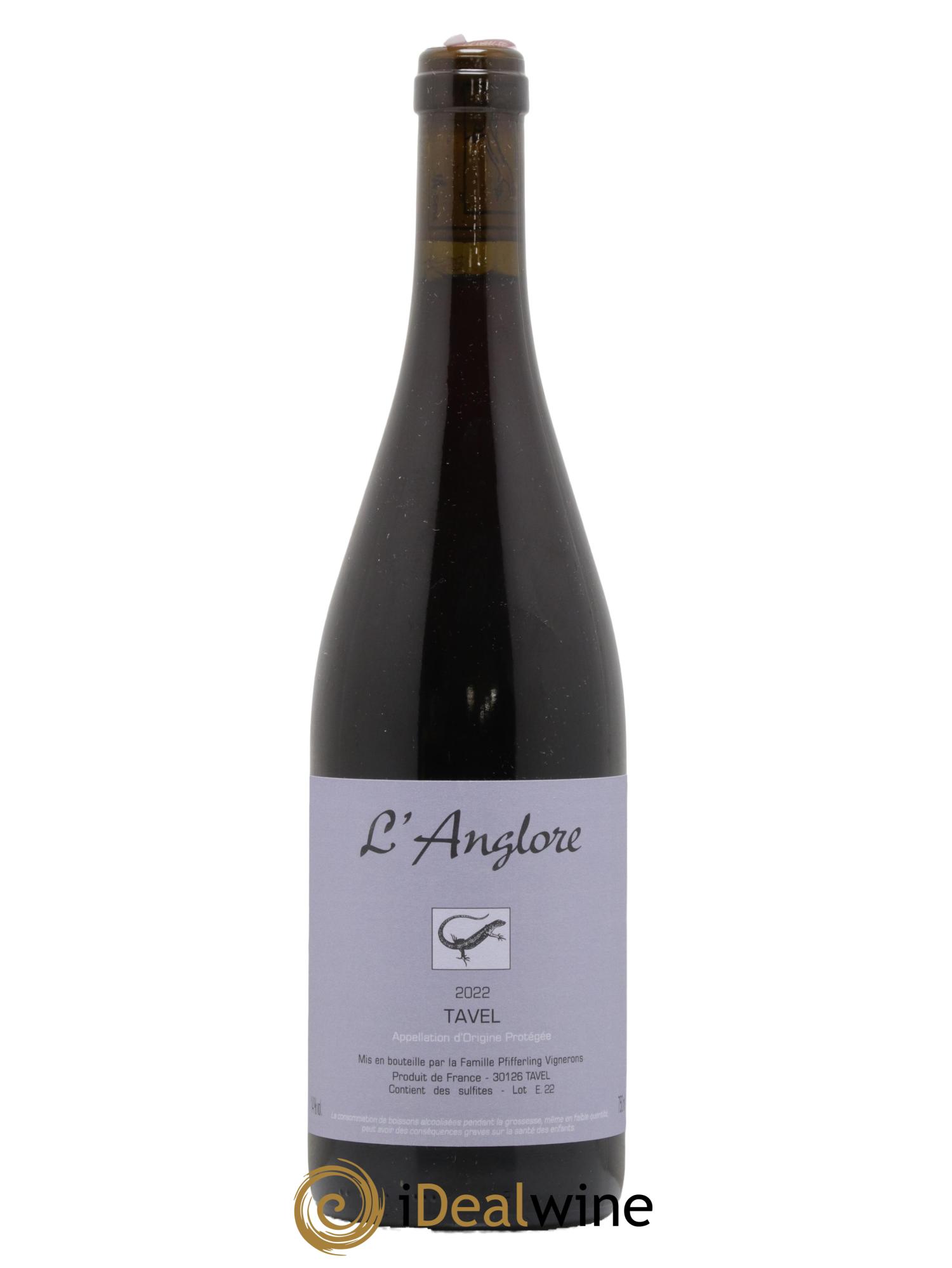 Tavel L'Anglore  2022 - Lot de 1 bouteille - 0