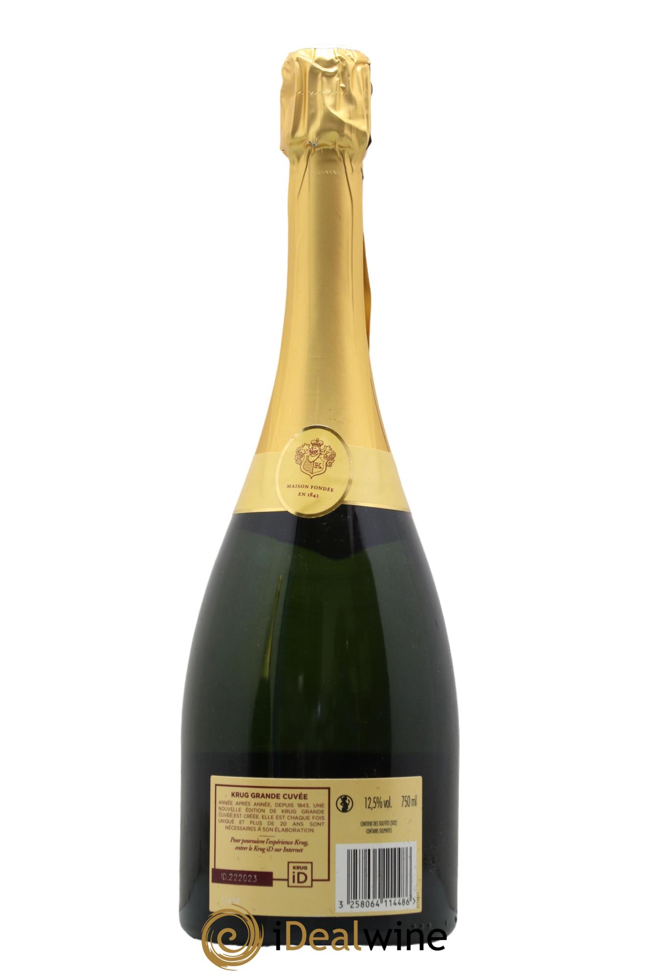 Grande Cuvée Brut - 171ème édition Krug - Lot of 1 bottle - 1