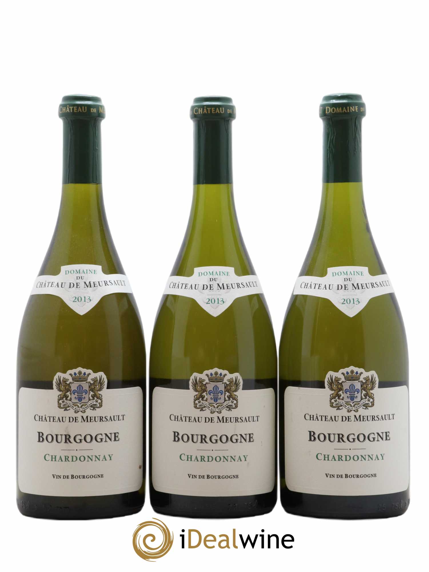 Bourgogne Château de Meursault 2013 - Lot de 3 bouteilles - 0