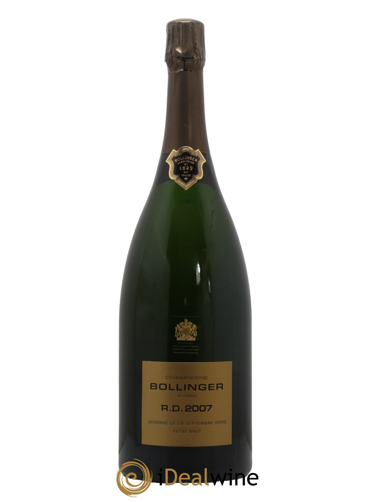 R.D. Extra Brut Bollinger 2007 - Lot of 1 magnum - 0