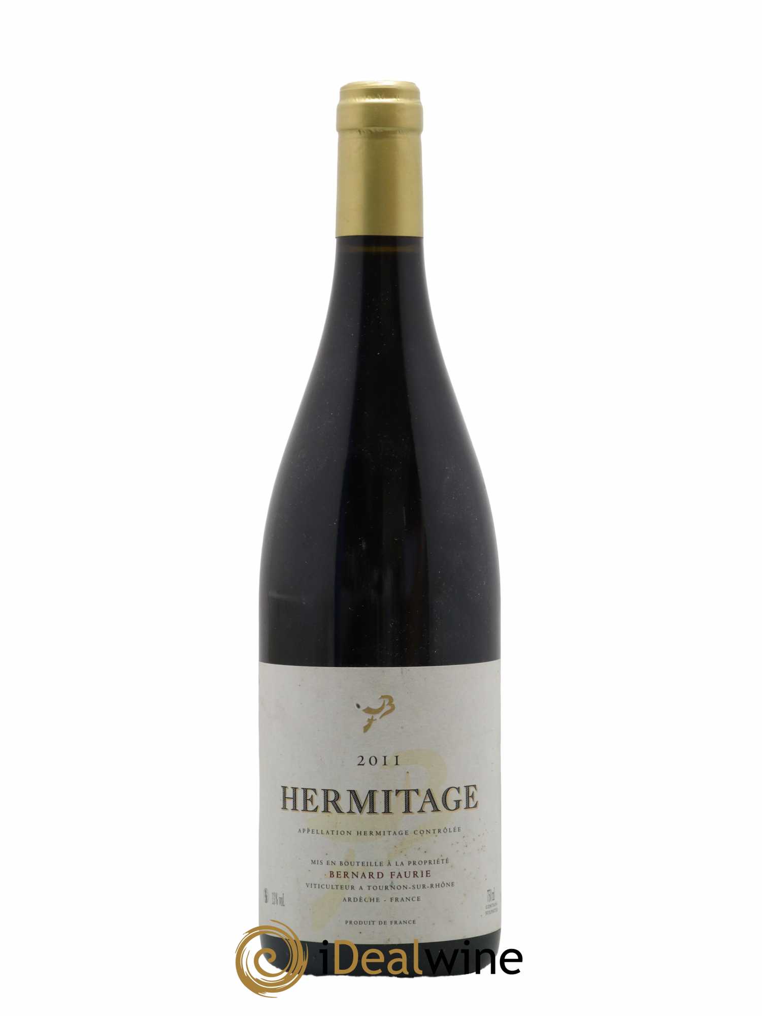 Hermitage Bernard Faurie  2011 - Lot de 1 bouteille - 0