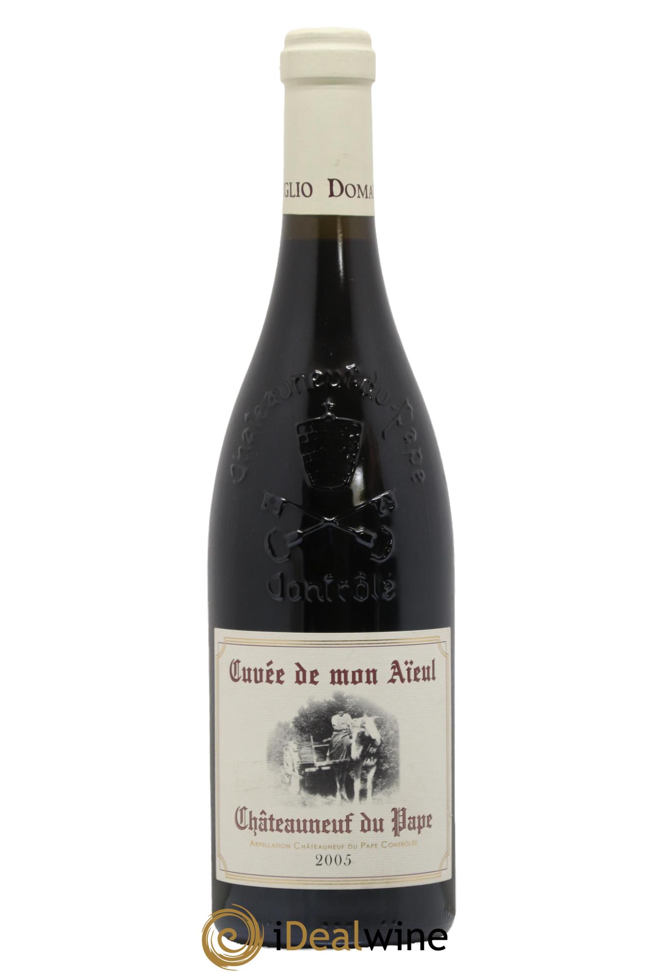 Châteauneuf-du-Pape Cuvée de mon Aïeul Pierre Usseglio & Fils 2005 - Lot de 1 bouteille - 0