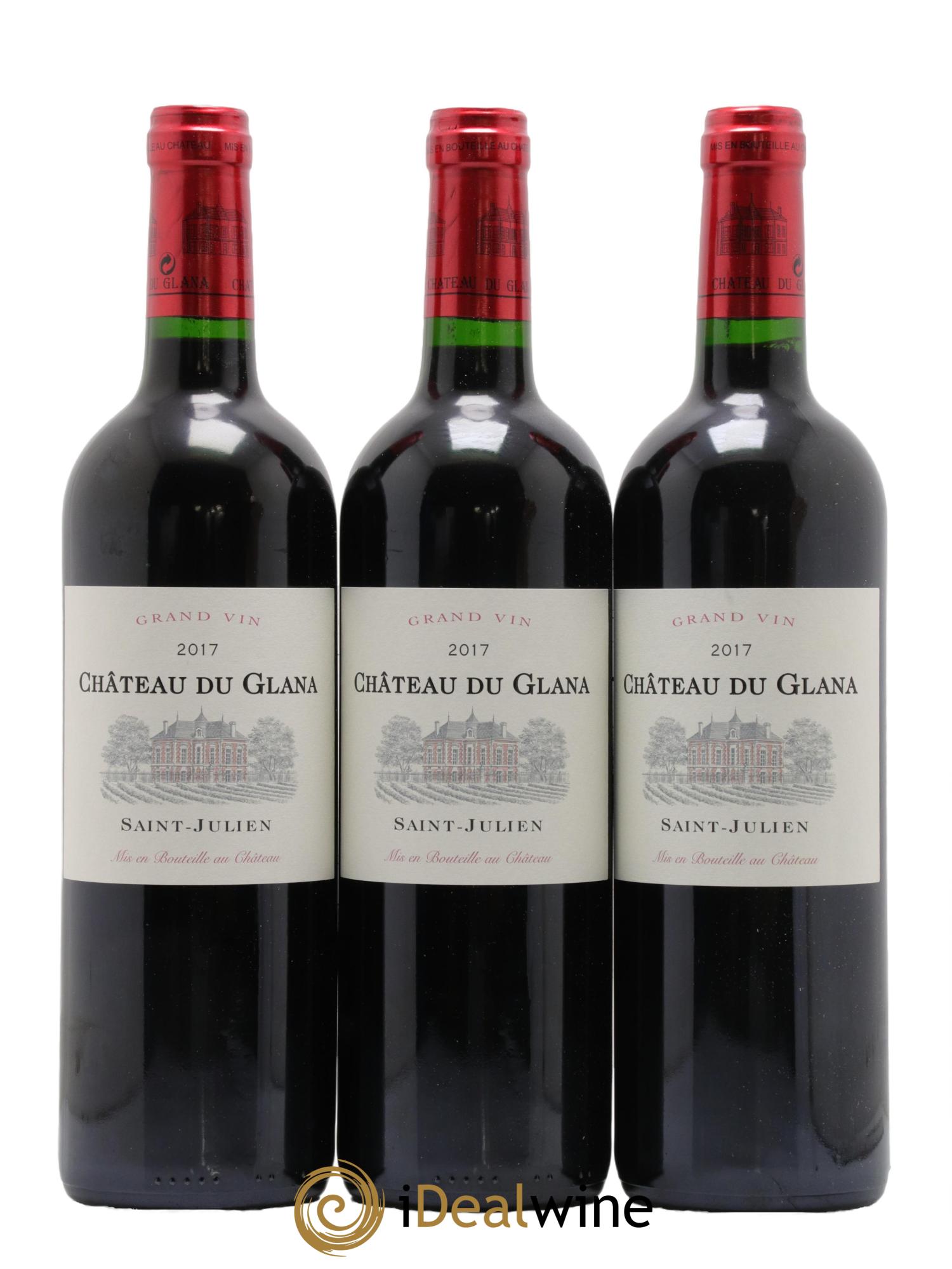 Château du Glana Cru Bourgeois 2017 - Lot de 12 bouteilles - 1