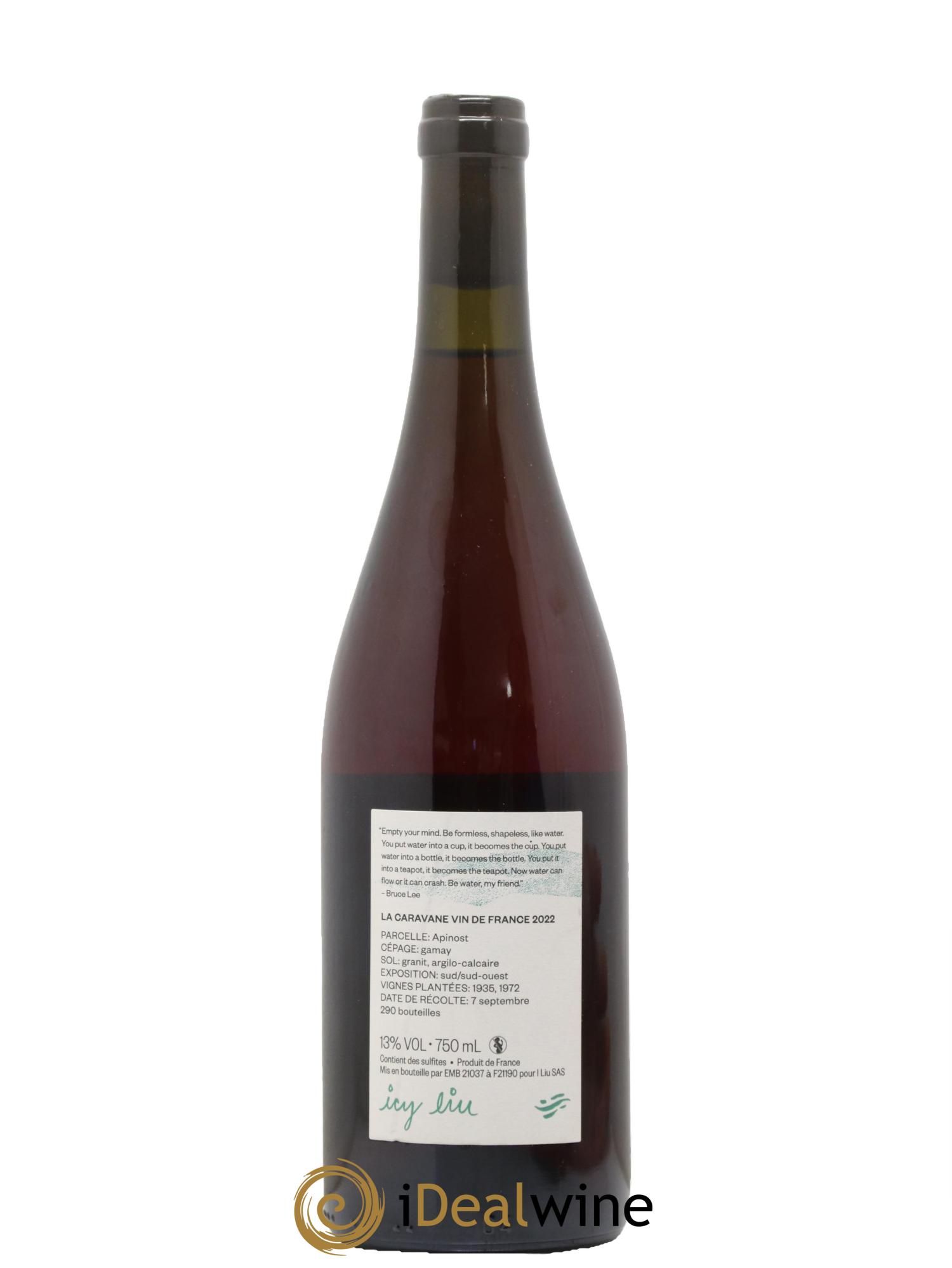 Vin de France La Caravane Icy Liu 2022 - Posten von 1 Flasche - 1