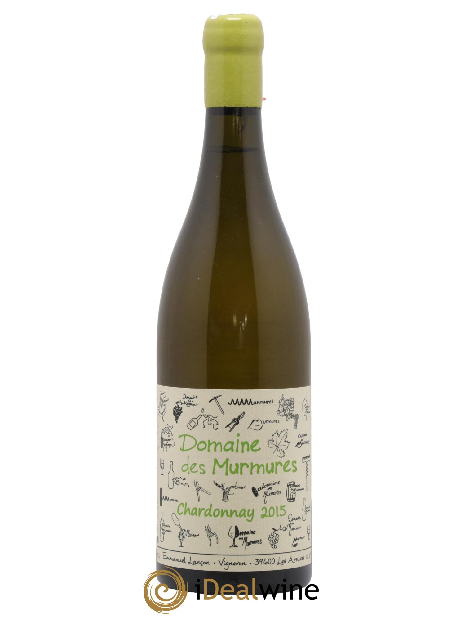 Vin de France Chardonnay Murmures (Domaine des) - Emmanuel Lançon 2015 - Posten von 1 Flasche - 0