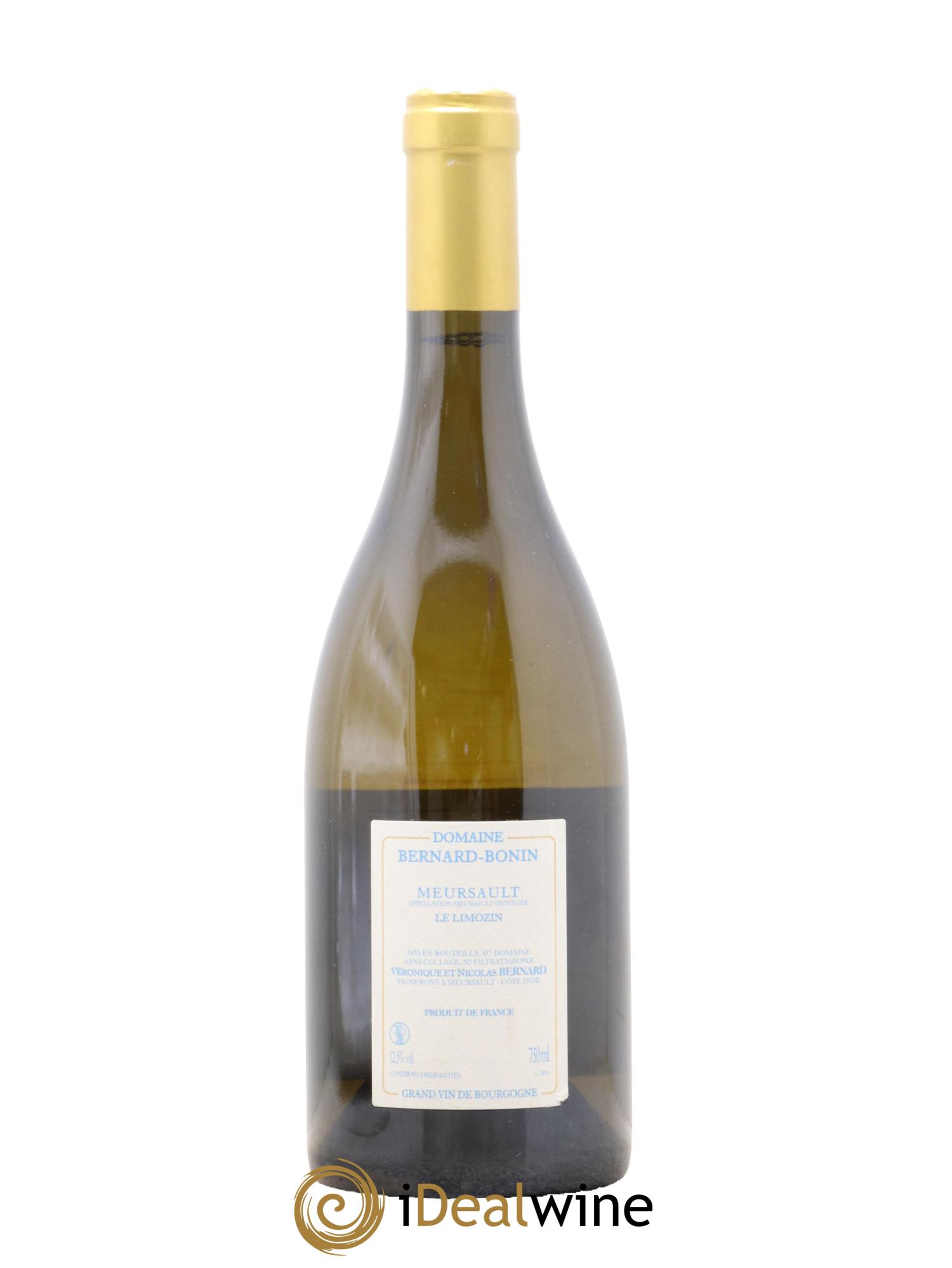 Meursault Le Limozin Bernard Bonin 2018 - Lotto di 1 bottiglia - 1