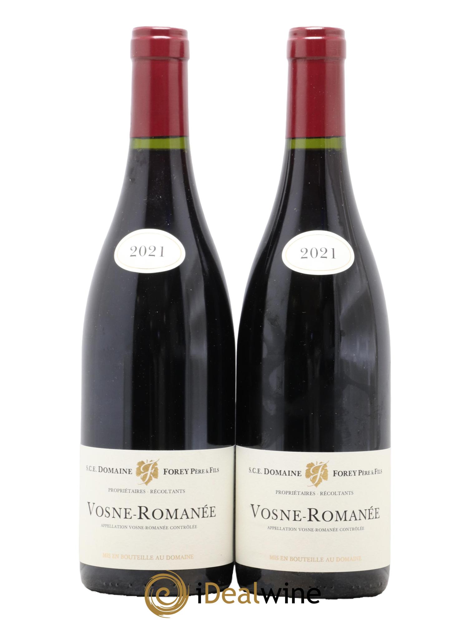 Vosne-Romanée Forey Père et Fils (Domaine) 2021 - Lot de 2 bouteilles - 0