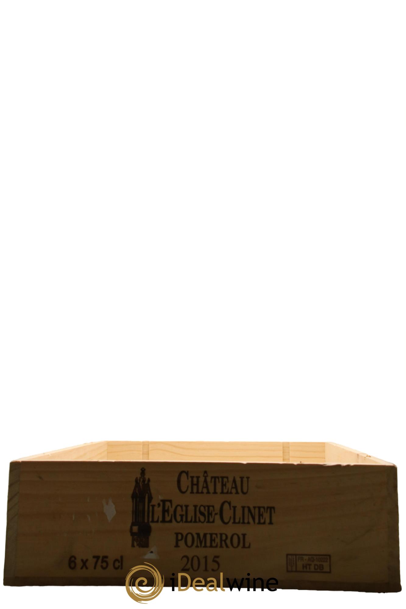 Château l' Église Clinet 2015 - Lot of 6 bottles - 5